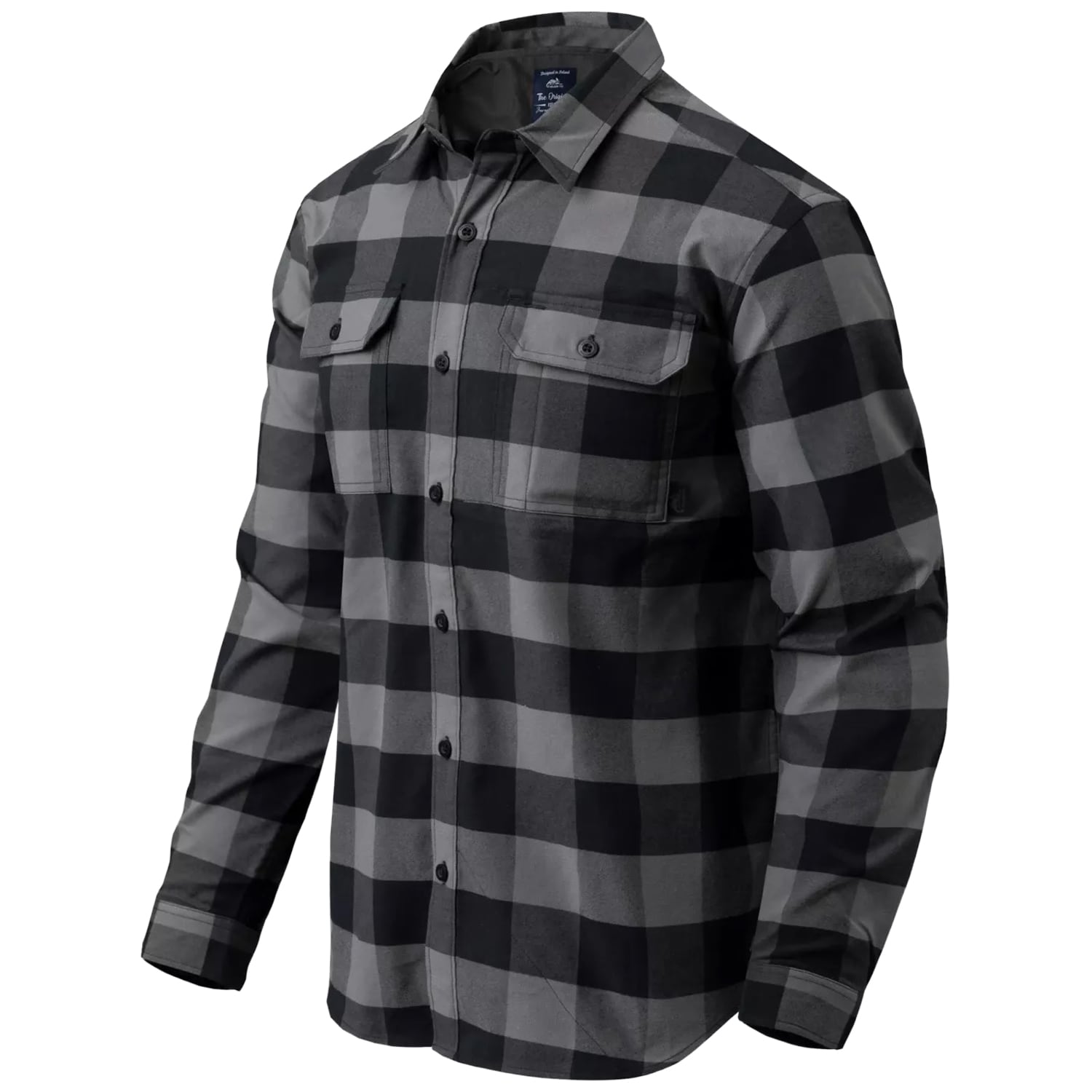 Koszula Helikon Greyman - True Grey Checkered