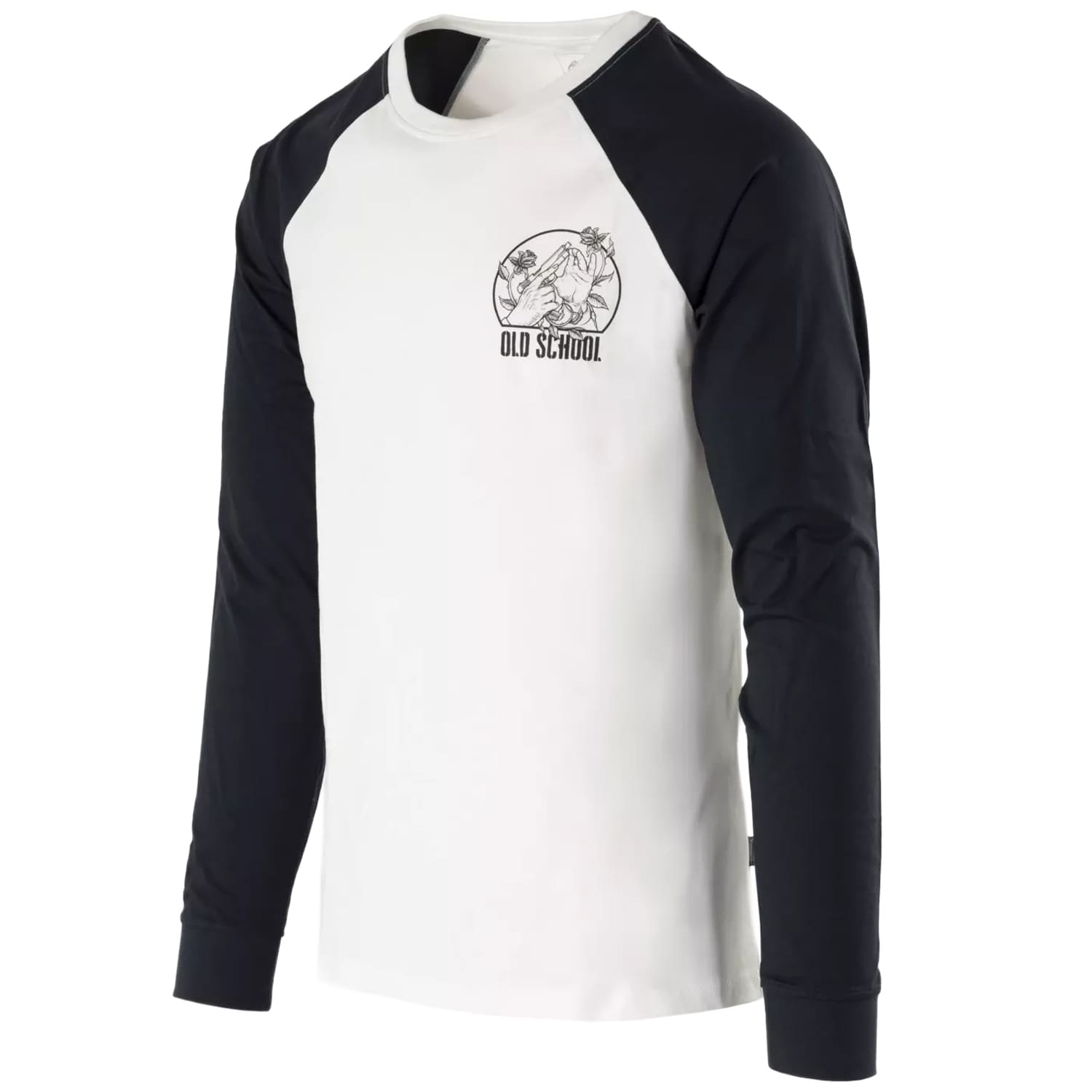 Футболка Long Sleeve Helikon Old School - White/Black