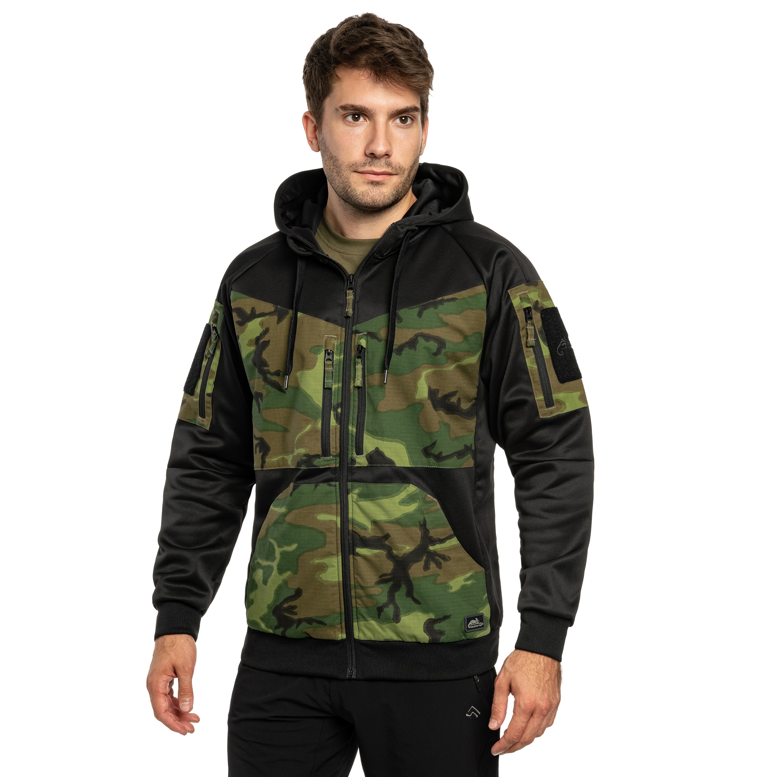 Bluza Helikon-Tex Rogue Hoodie - Black/ERDL