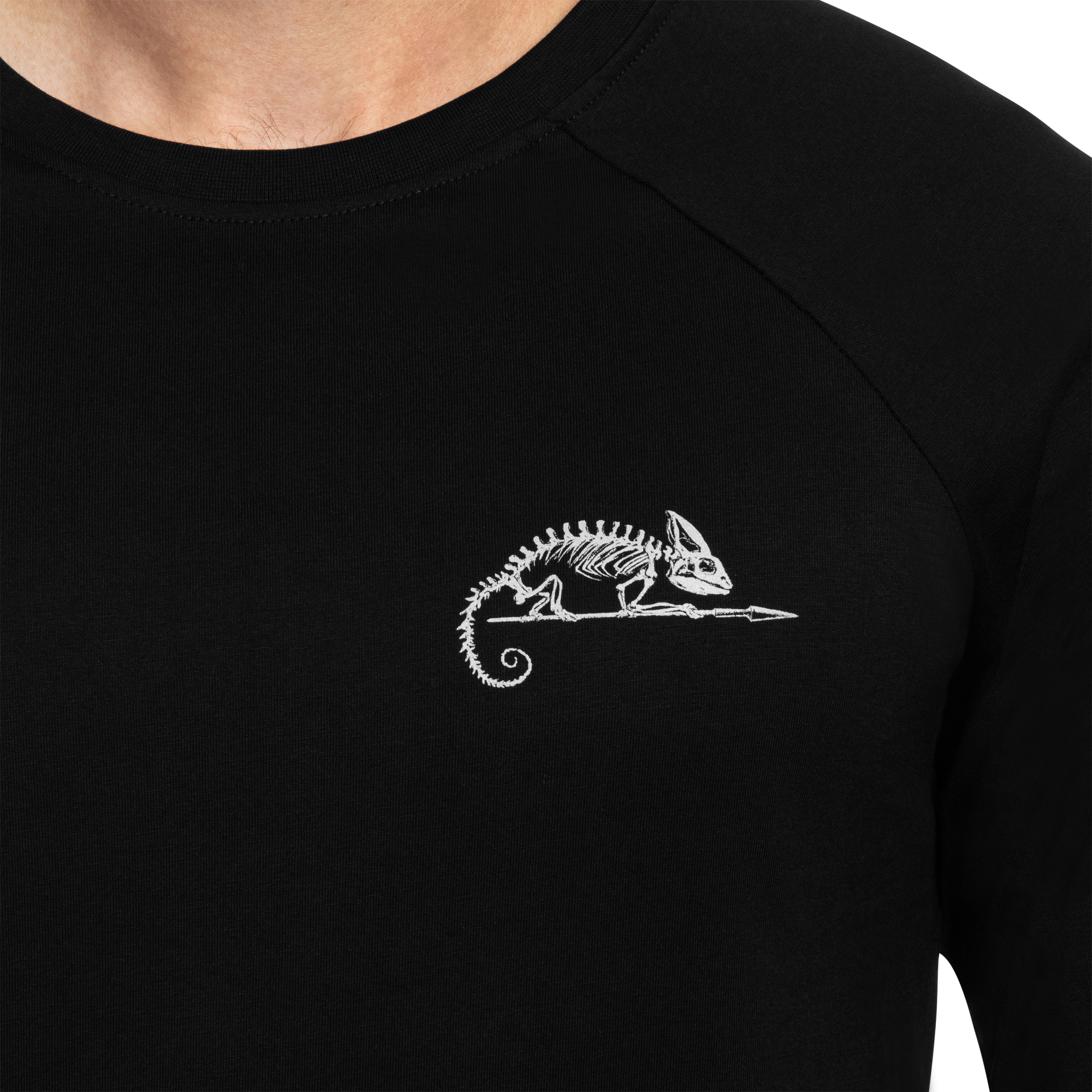 Футболка Helikon Long Sleeve Logo - Black