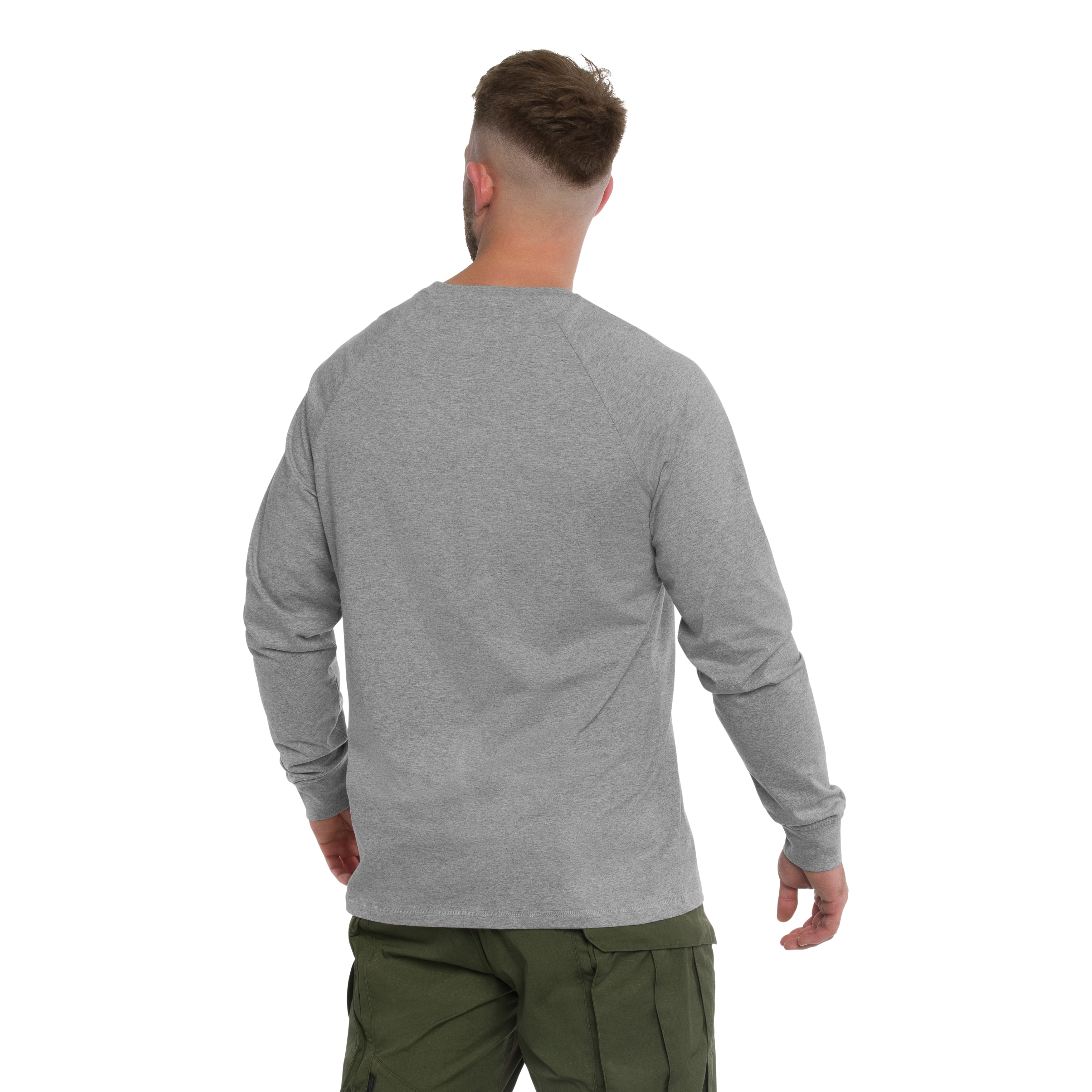 Koszulka Long Sleeve Helikon ABC Always Be Cool - Grey Melange