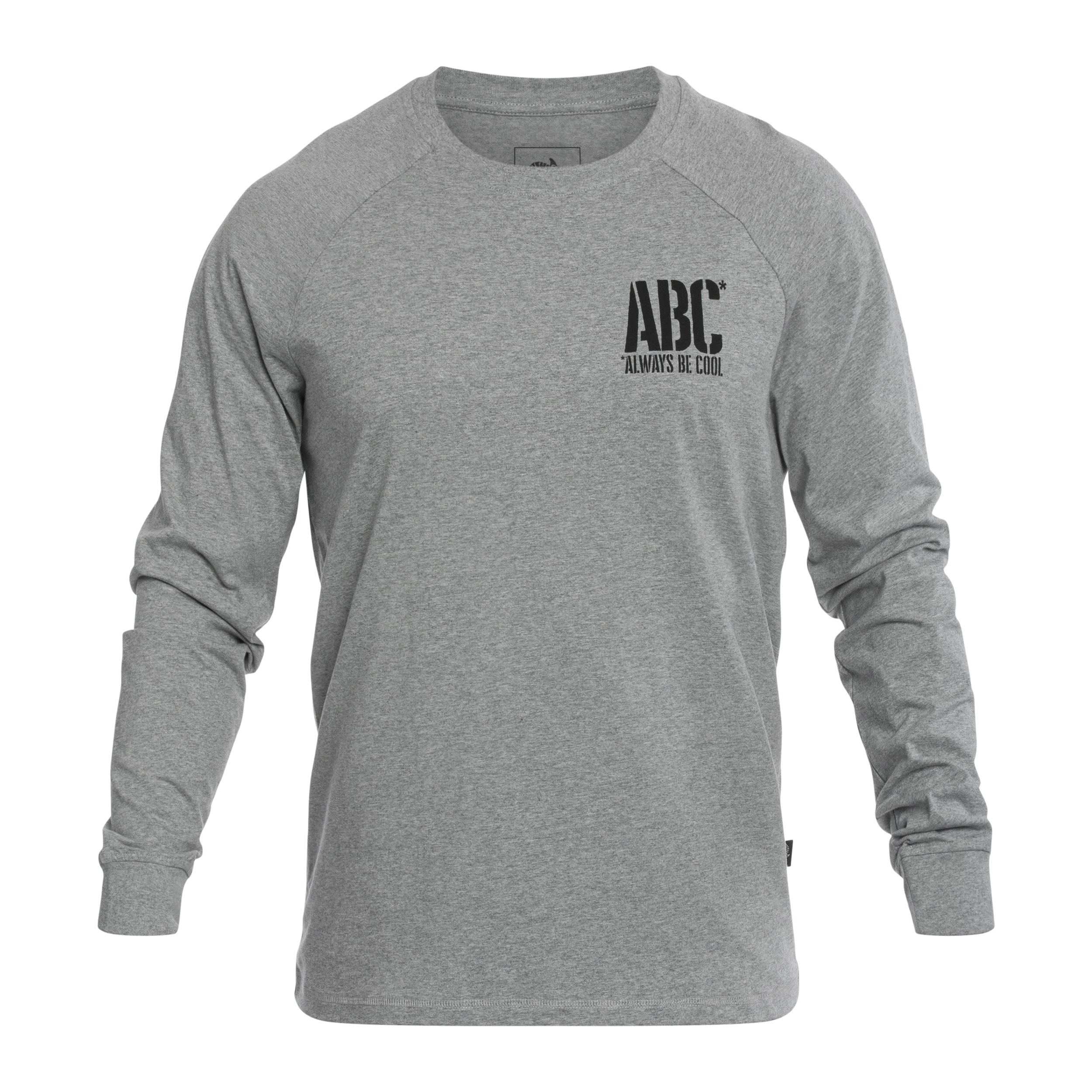 Koszulka Long Sleeve Helikon ABC Always Be Cool - Grey Melange