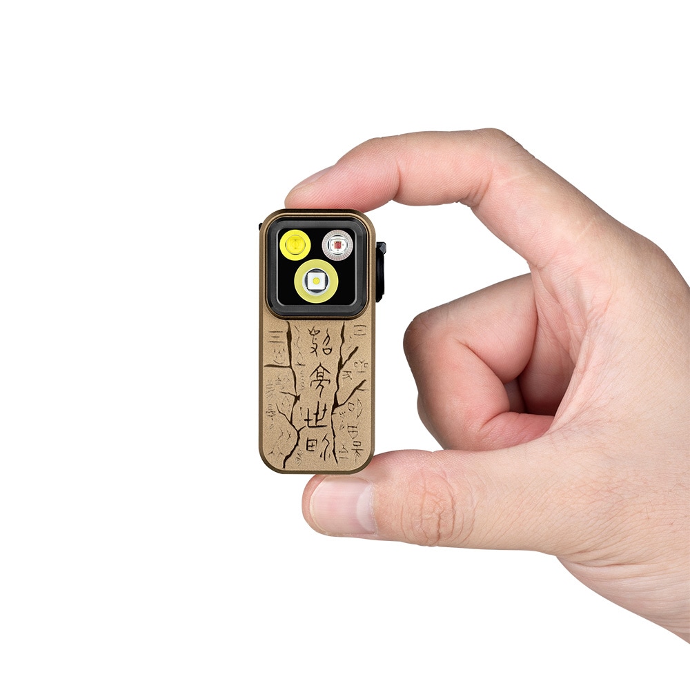 Latarka akumulatorowa Olight Oclip Pro Ancient Script - 500 lumenów