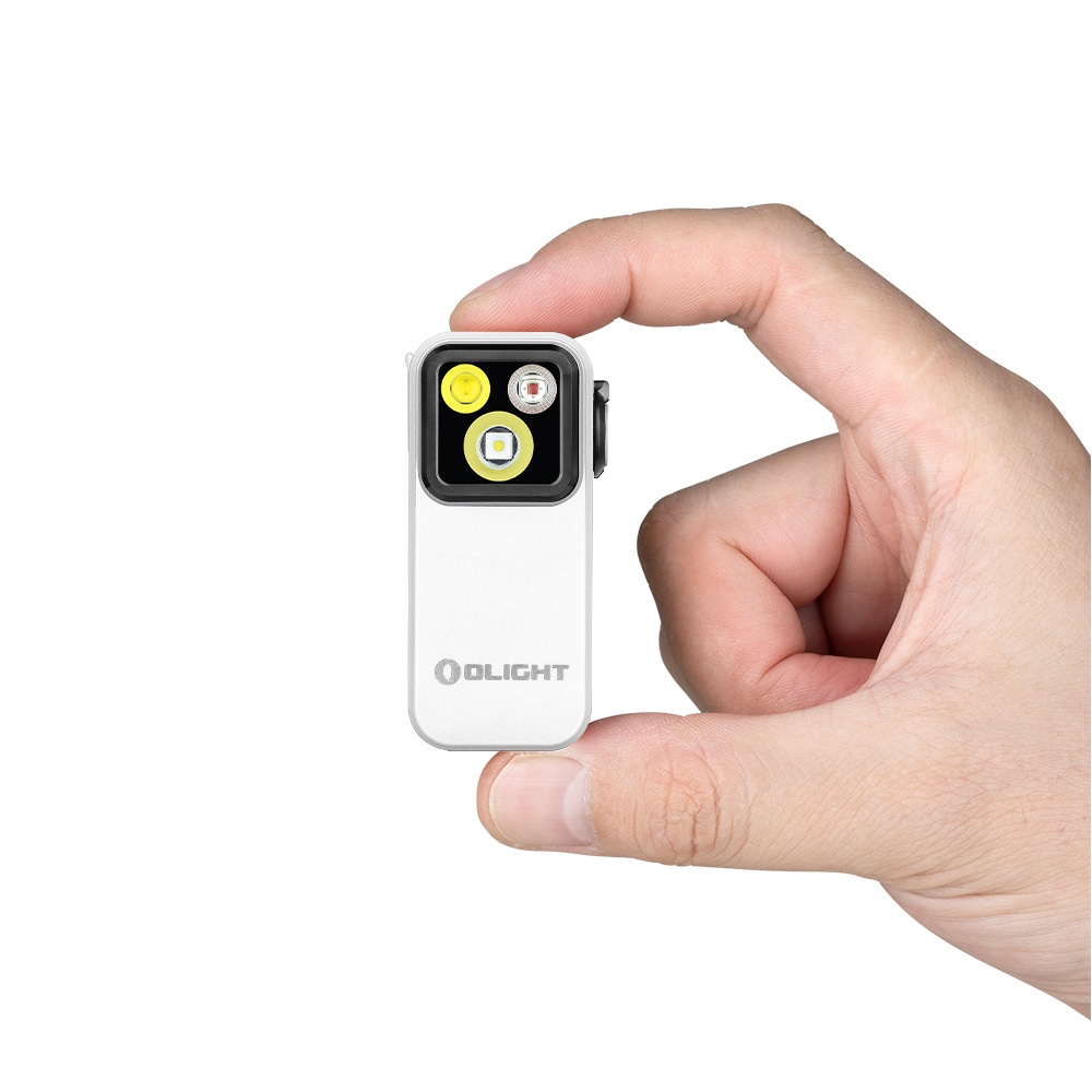 Latarka akumulatorowa Olight Oclip Pro White - 500 lumenów