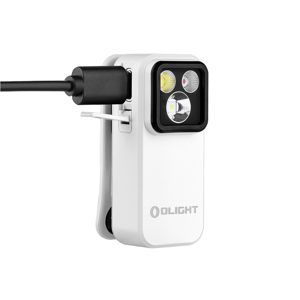 Latarka akumulatorowa Olight Oclip Pro White - 500 lumenów