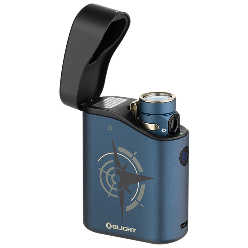 Latarka Olight Baton 4 Premium Edition Guidance z bezprzewodowym etui ładującym - 1300 lumenów