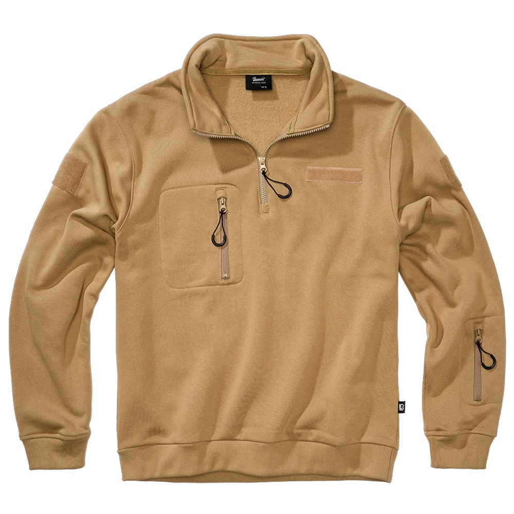 Bluza Brandit Tactical Sweat Troyer - Coyote