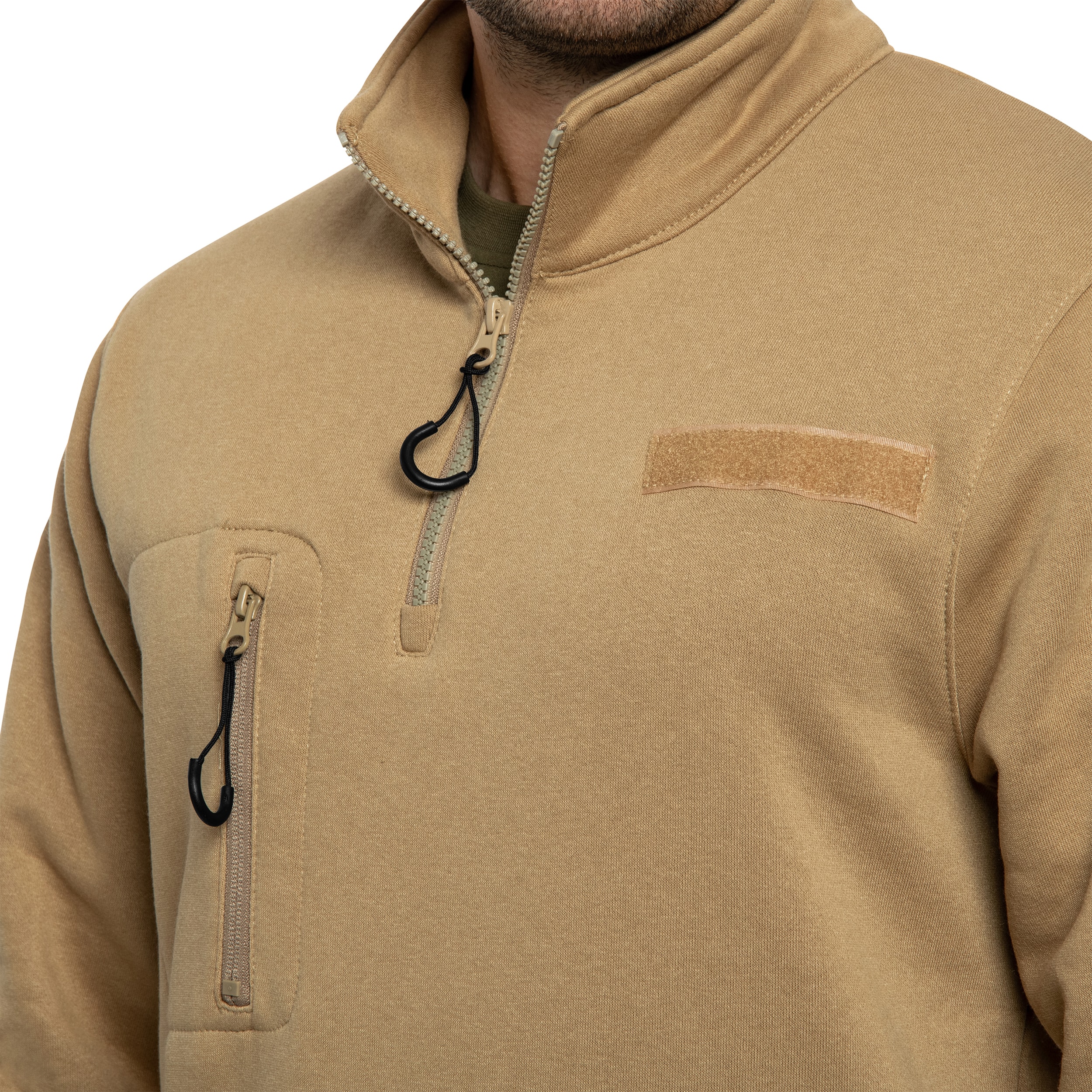 Bluza Brandit Tactical Sweat Troyer - Coyote
