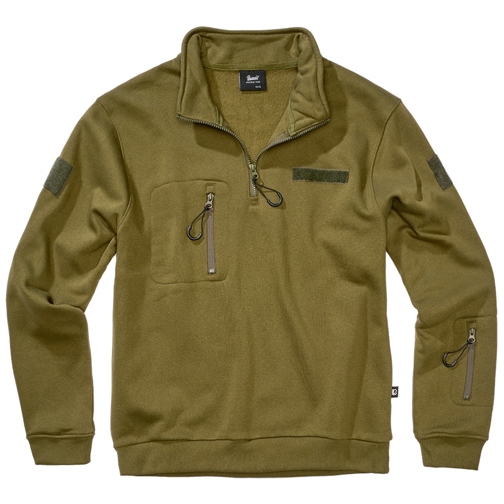 Кофта Brandit Tactical Sweat Troyer - Olive