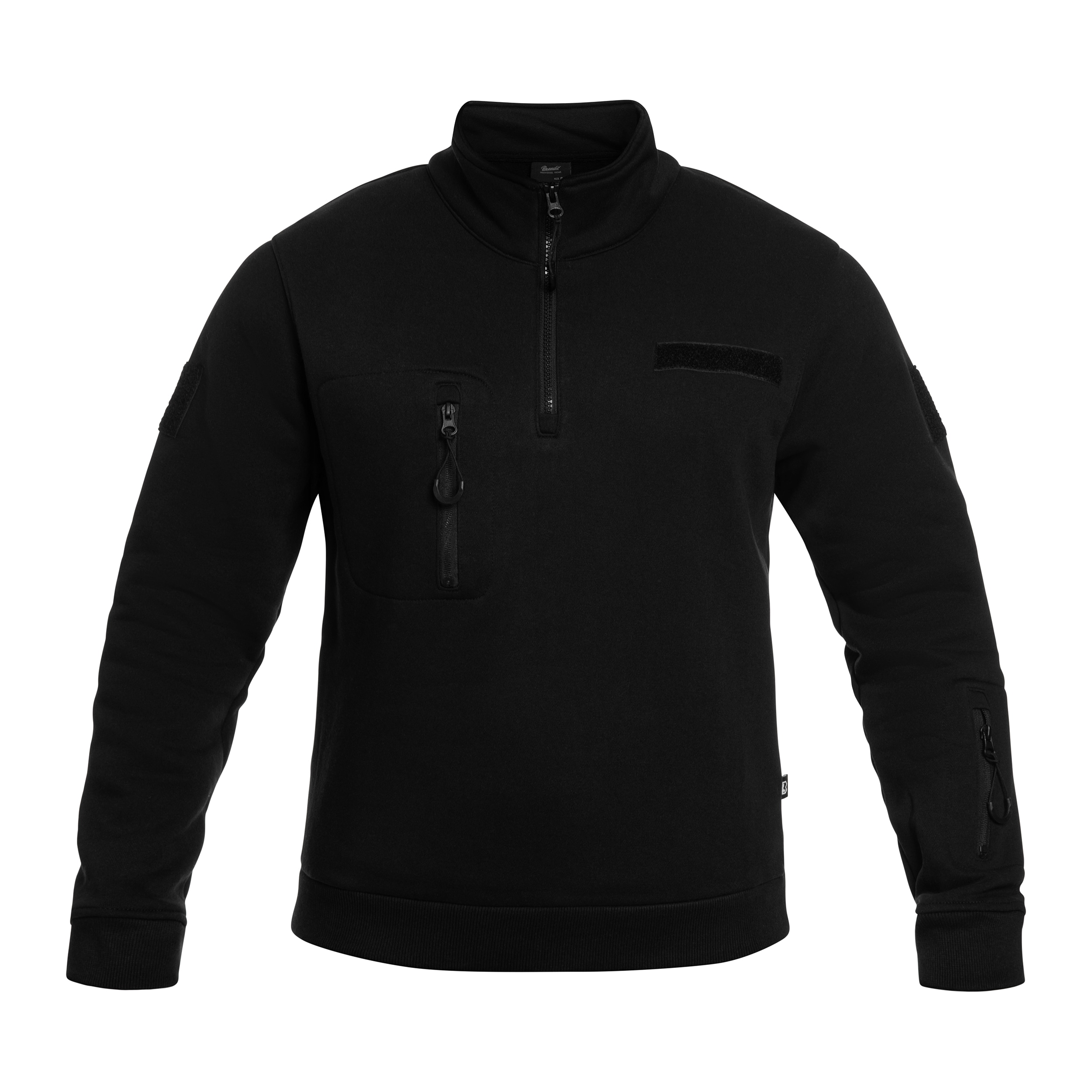 Кофта Brandit Tactical Sweat Troyer - Black