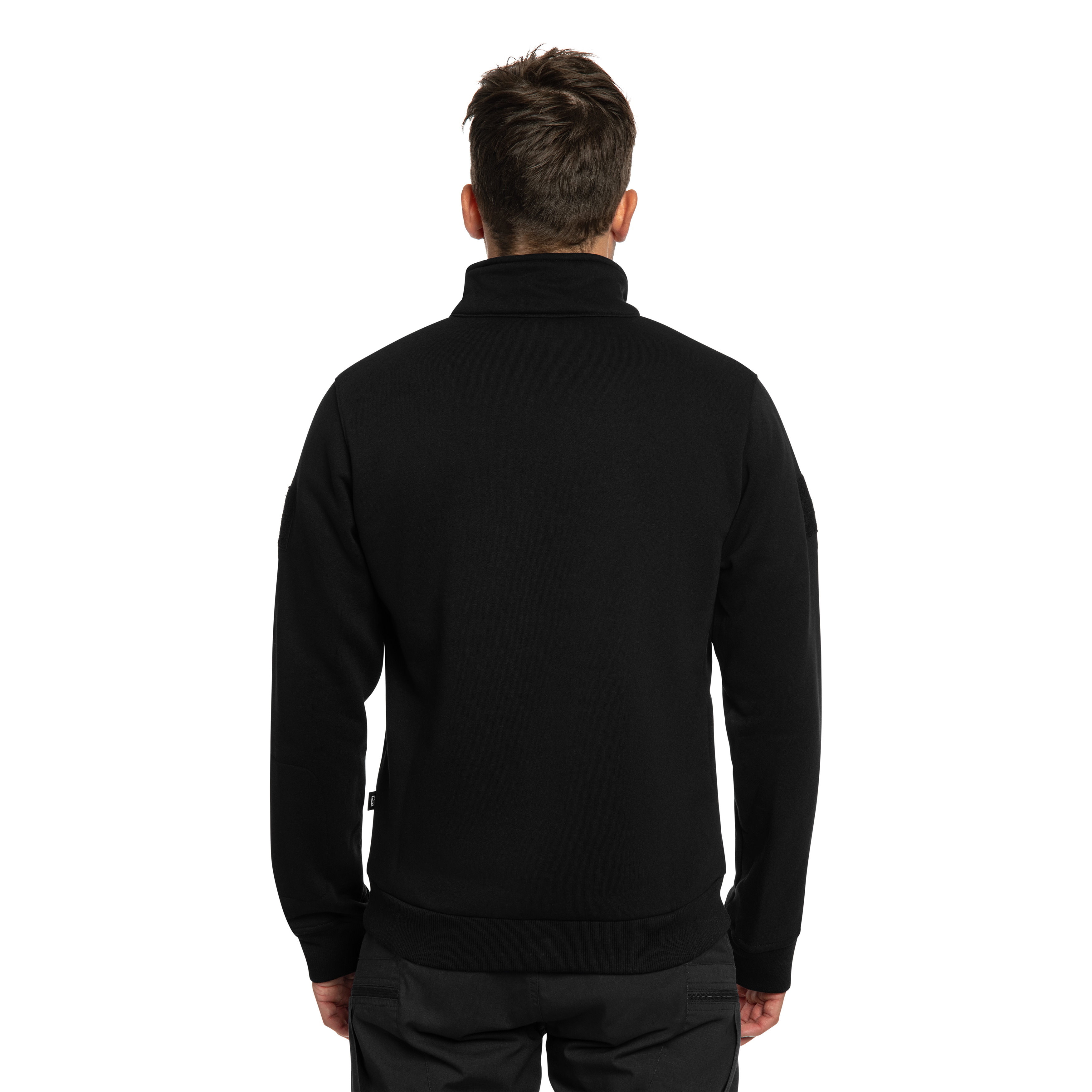 Кофта Brandit Tactical Sweat Troyer - Black