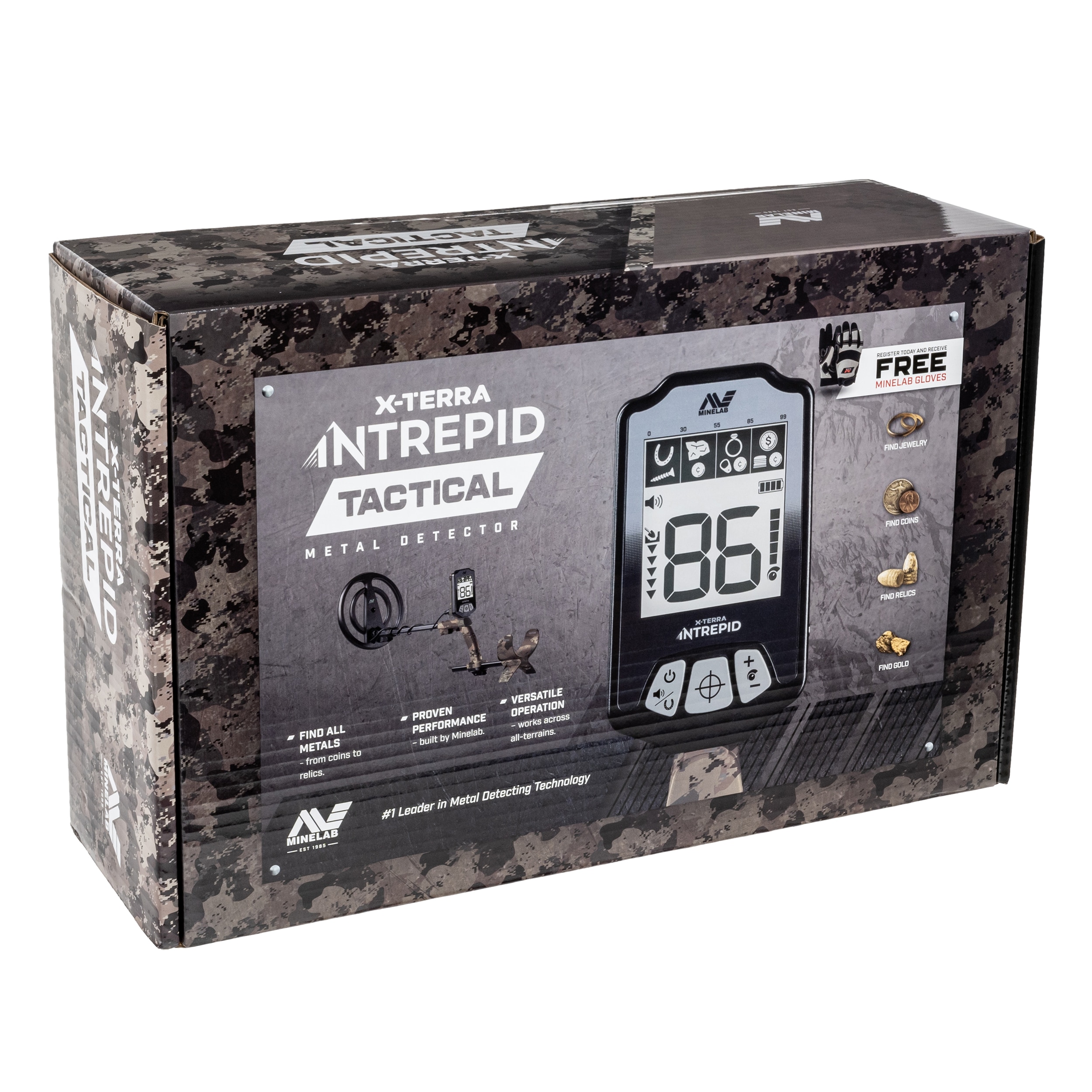 Металошукач Minelab X-Terra Intrepid Tactical