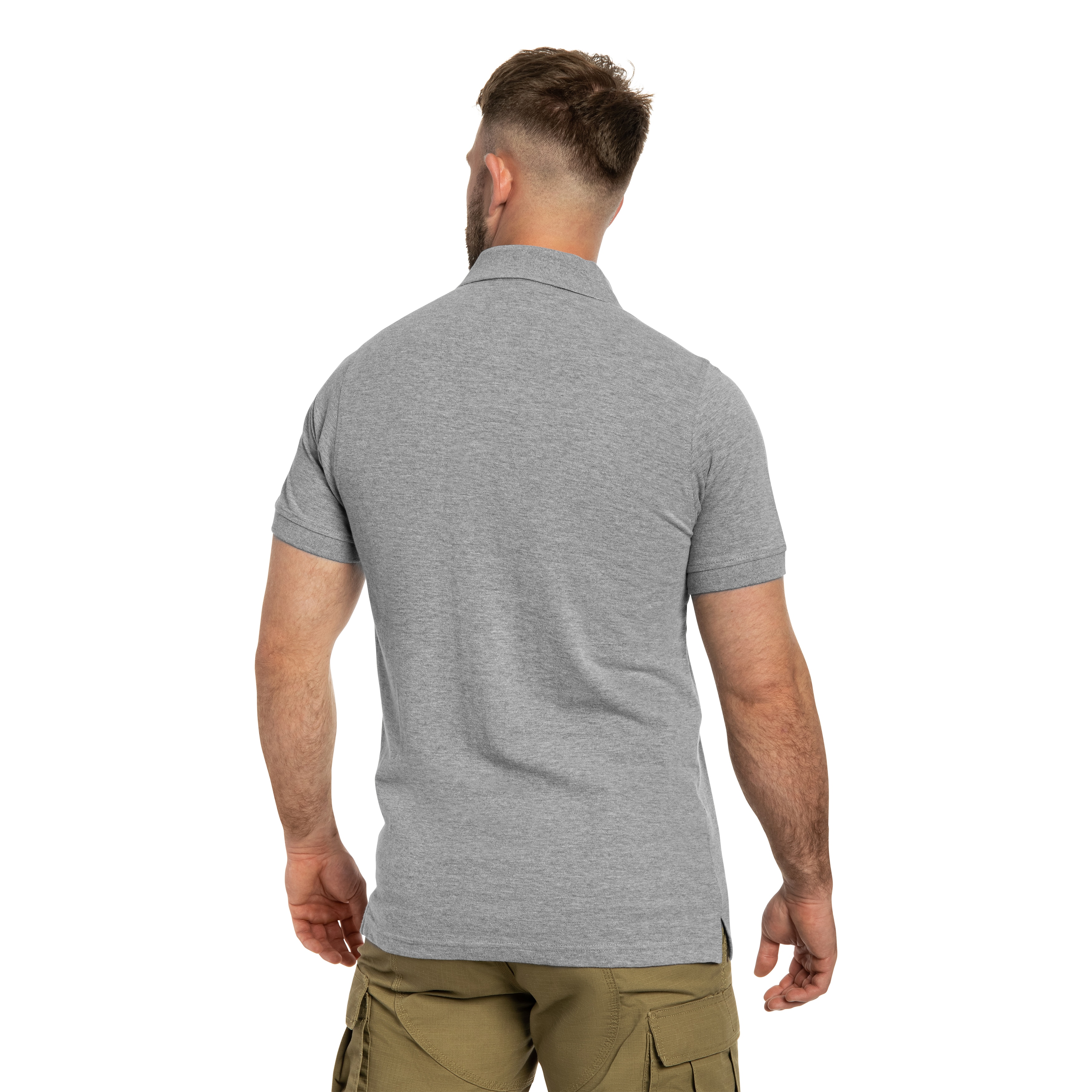 Koszulka wojskowa JT Polo- Grey Melange