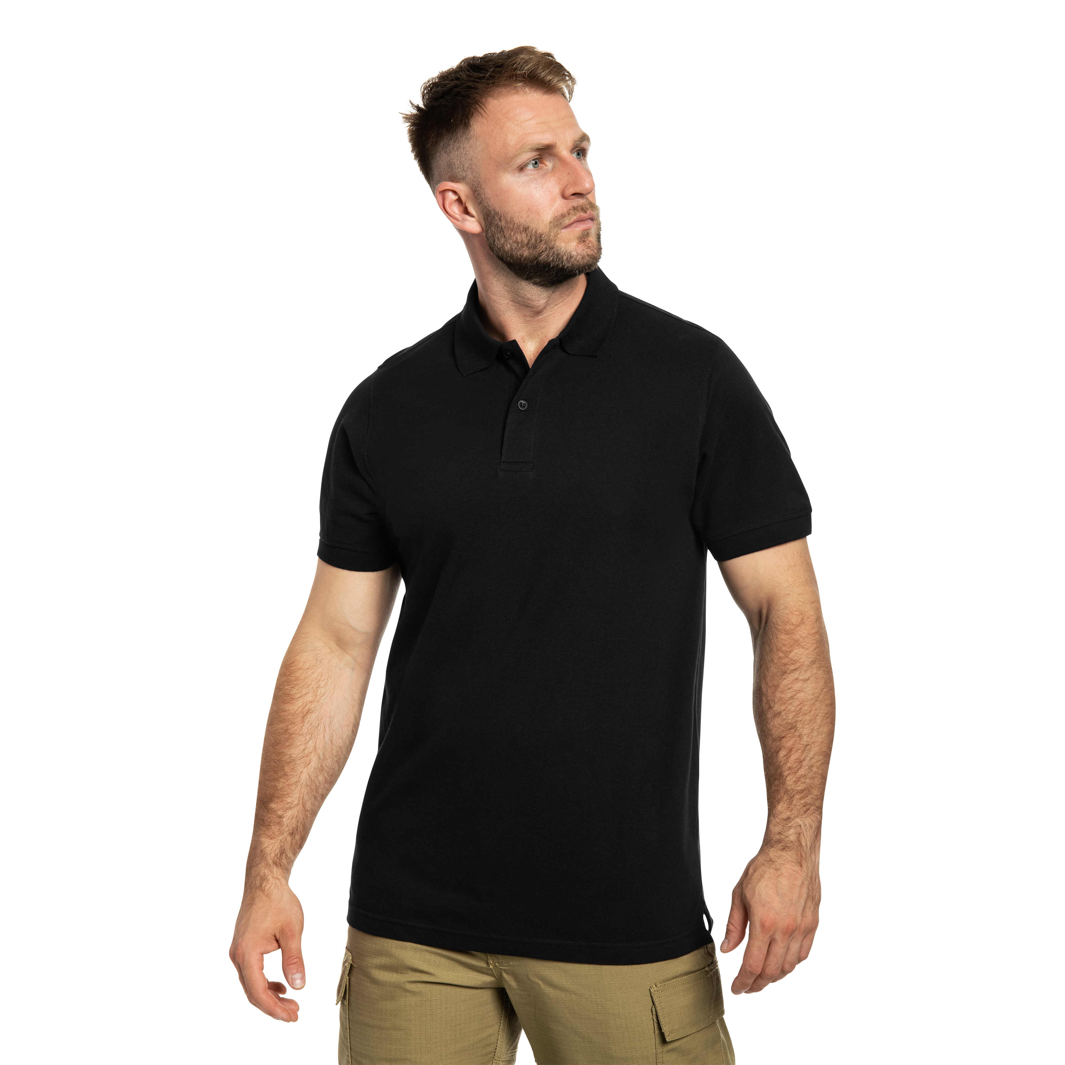 Koszulka wojskowa JT Polo - Black