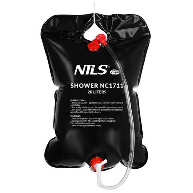 Багатофункціональна кабіна NC3025 XL + туристичний сонячний душ 20 л Nils Camp - набір
