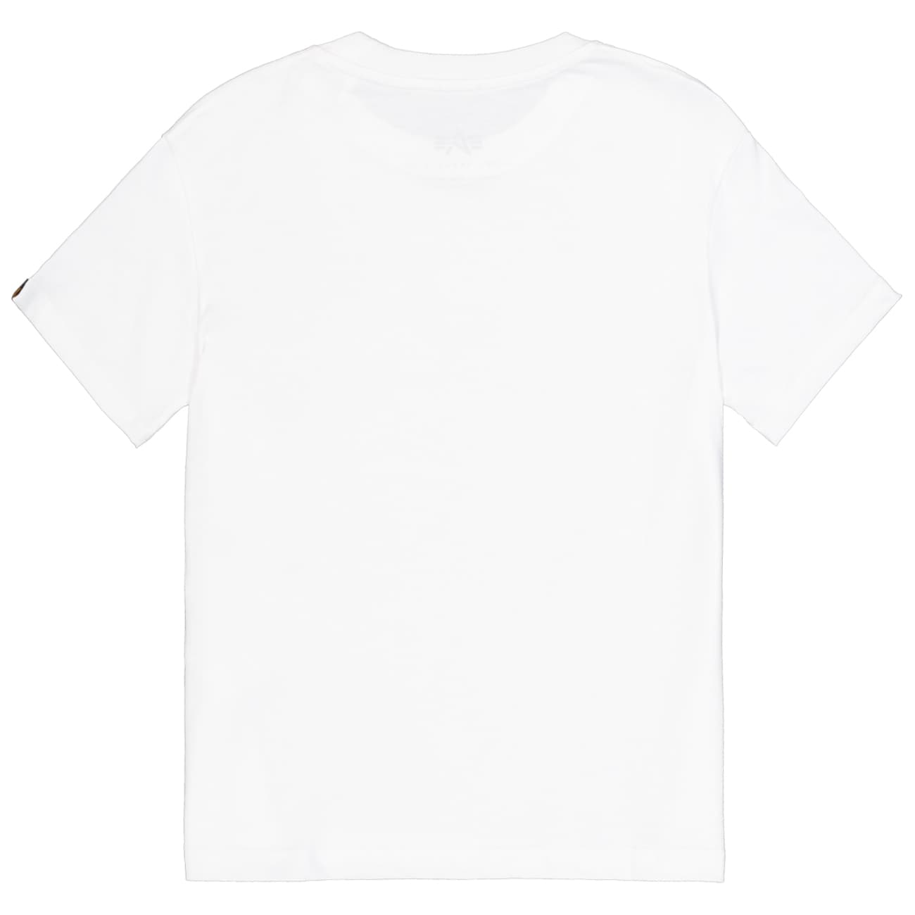 Koszulka T-Shirt damska Alpha Industries Basic Big Logo Puff Print - White