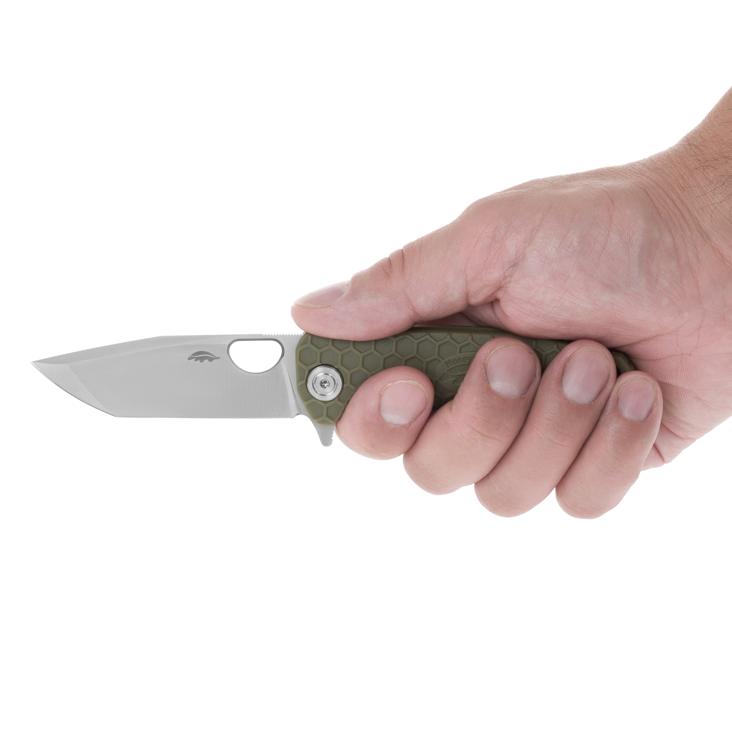 Nóż składany Honey Badger Tanto Small D2 - Green