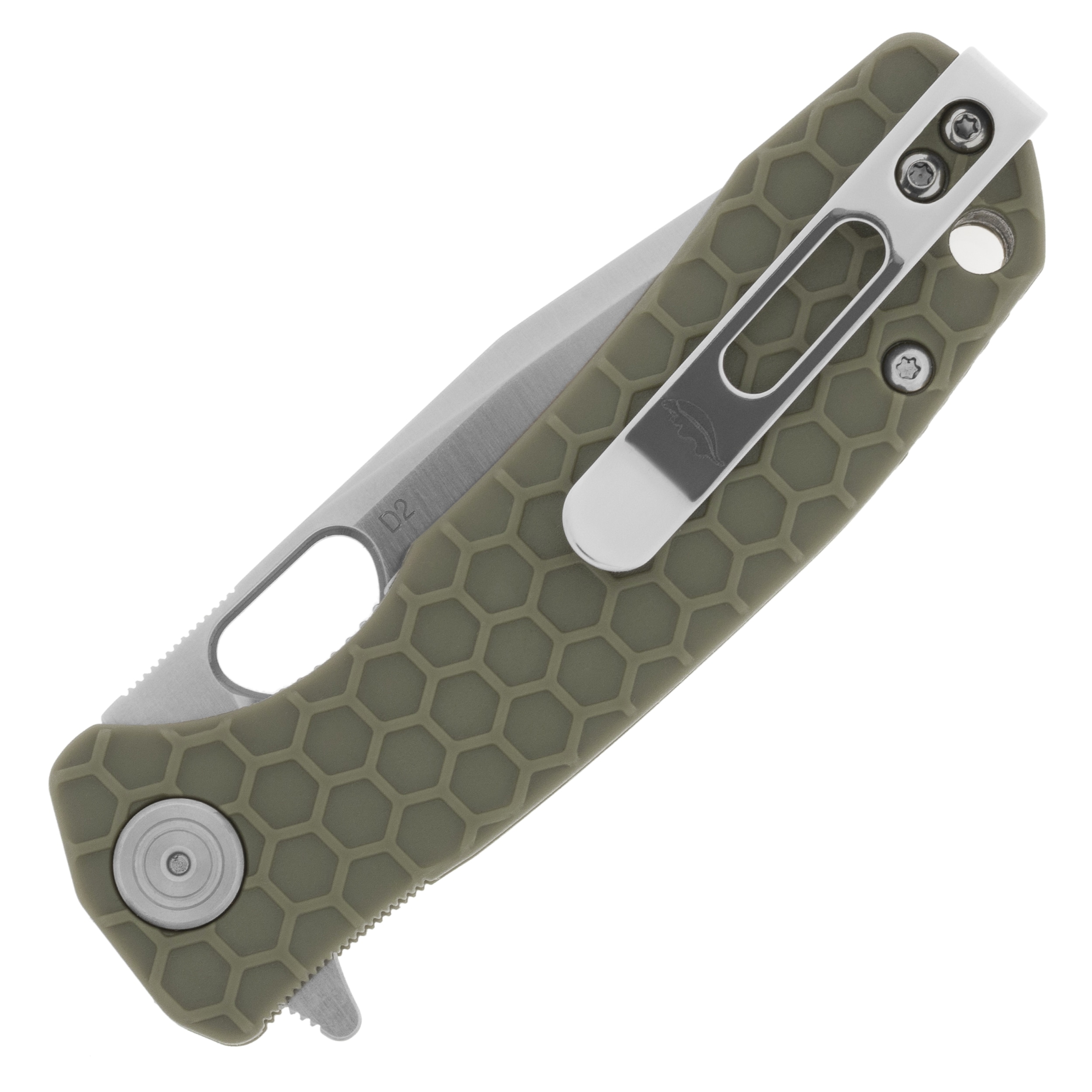 Nóż składany Honey Badger Tanto Small D2 - Green