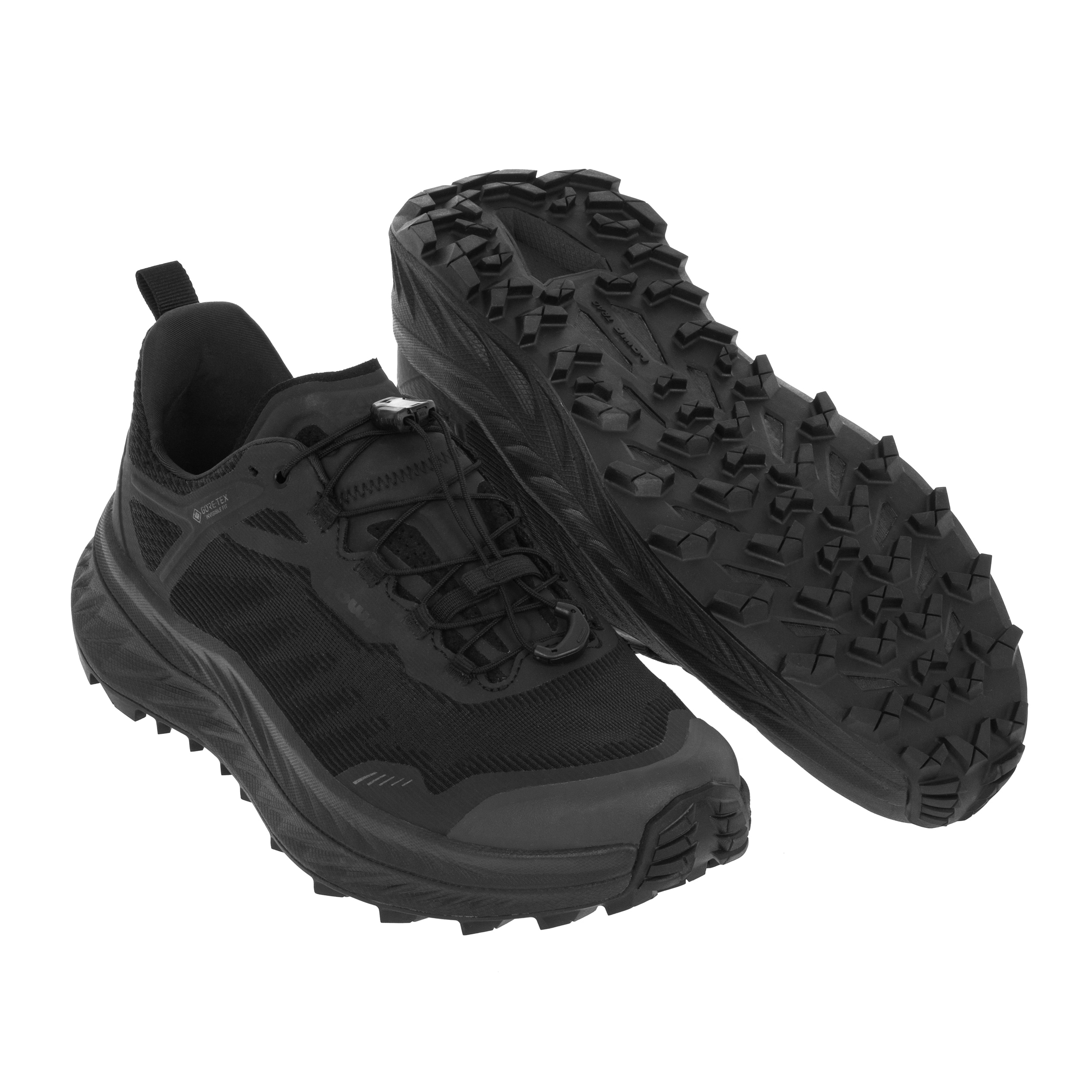 Кросівки Fortux GTX Tactical Black + Care Set Lowa для чищення взуття - набір