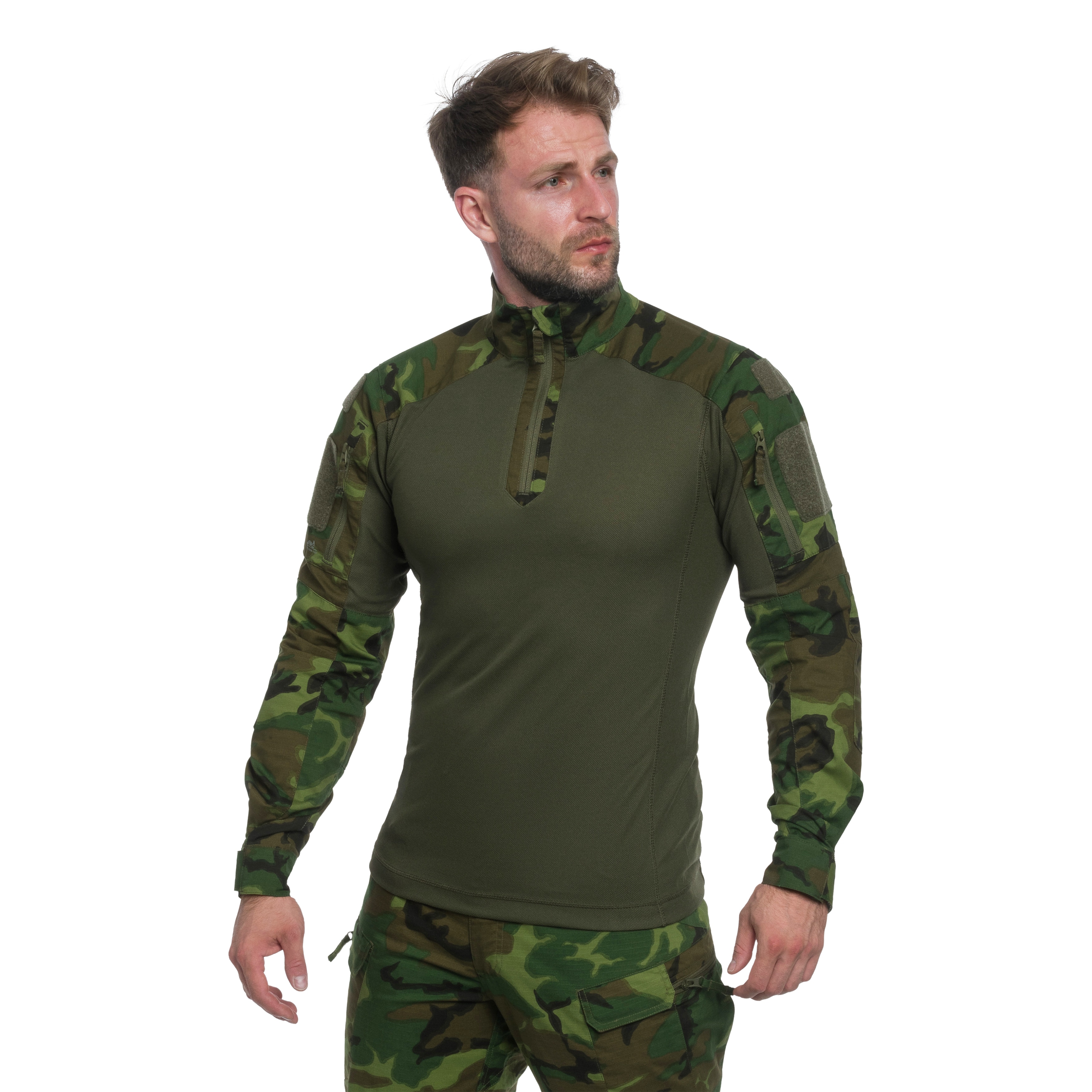 Бойова сорочка Helikon-Tex MCDU Combat Shirt - ERDL / Olive Green