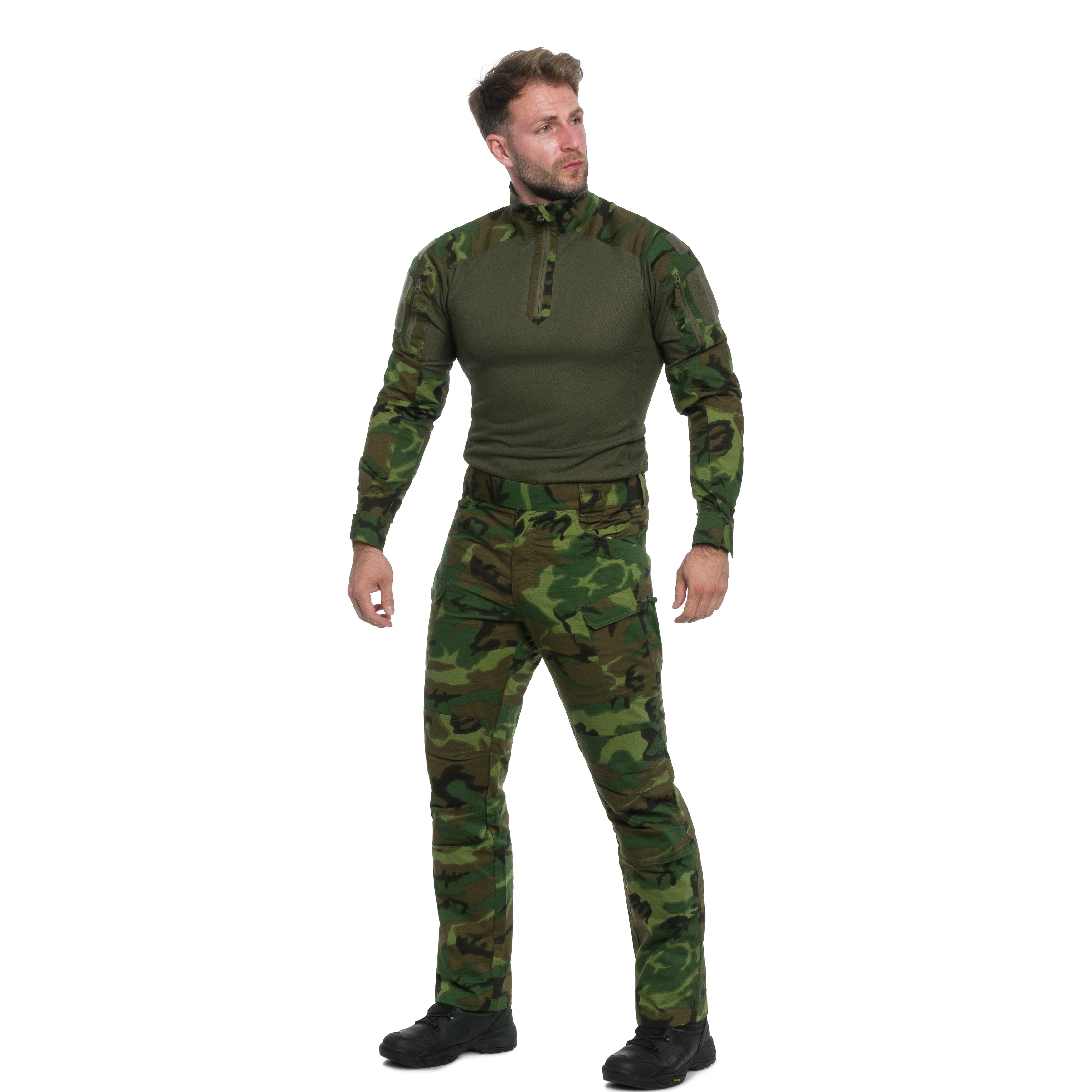 Бойова сорочка Helikon-Tex MCDU Combat Shirt - ERDL / Olive Green