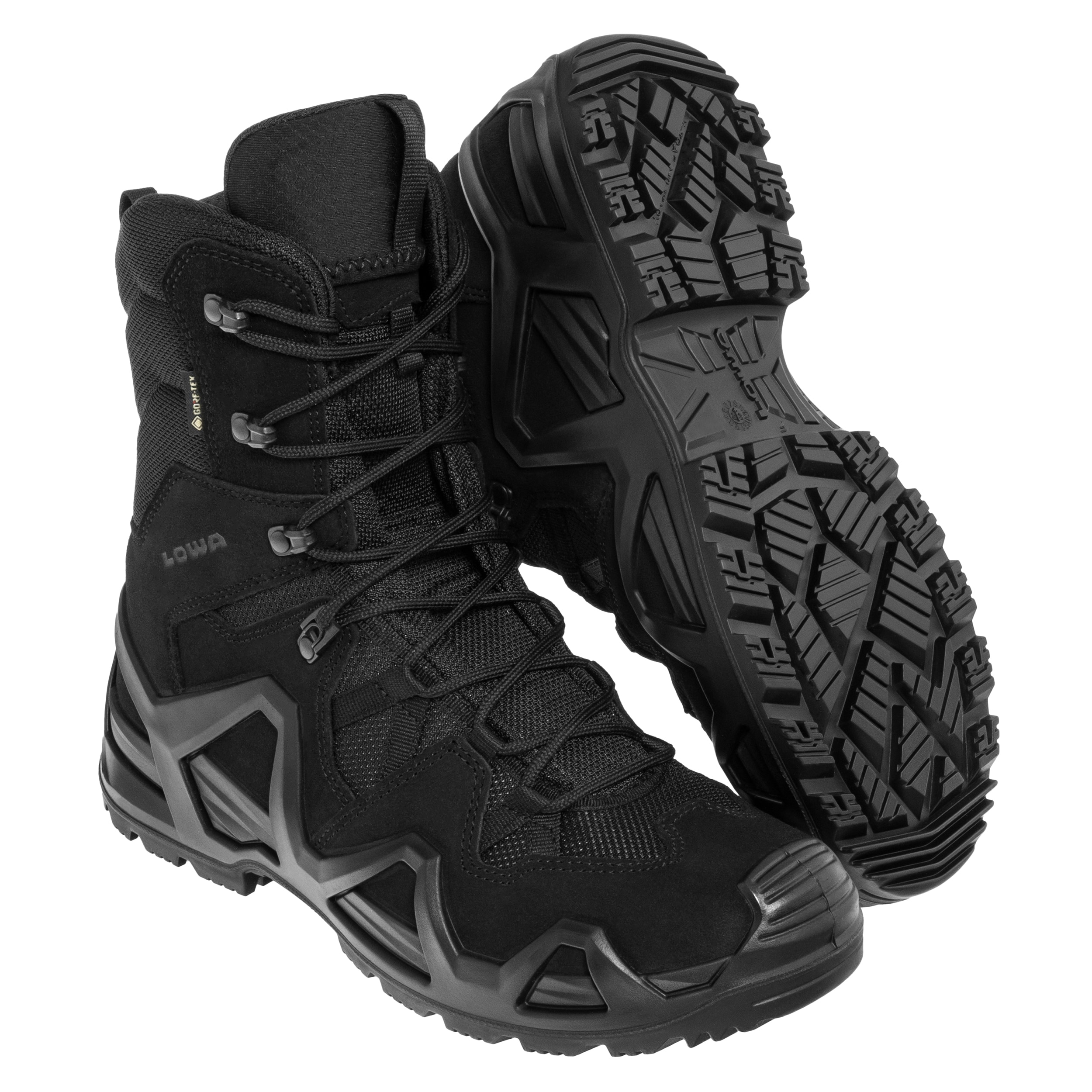 Черевики Zephyr GTX HI MK2 Black + Care Set Lowa для чищення взуття - набір