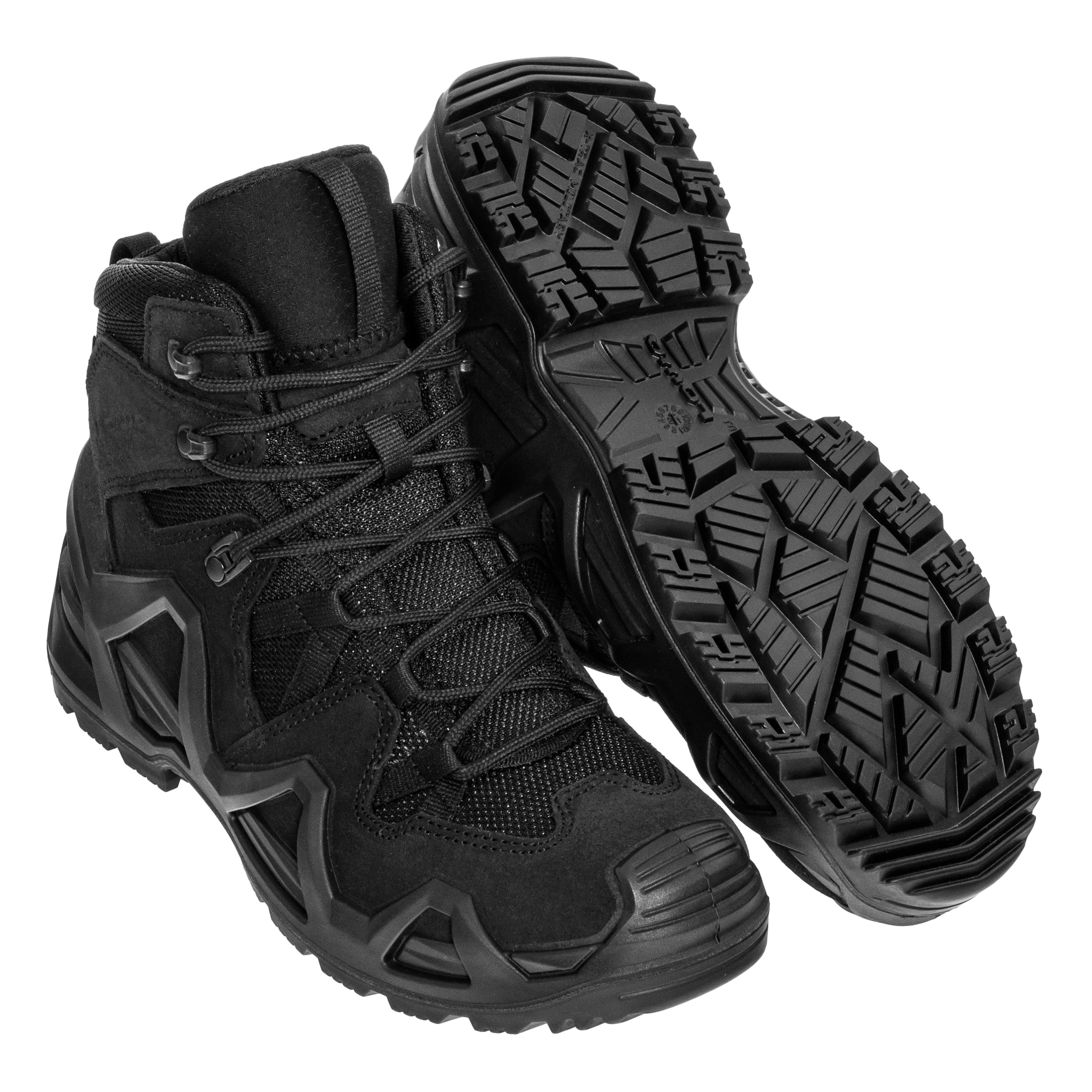 Черевики Zephyr GTX MID MK2 - Black + Care Set Lowa для чищення взуття - набір