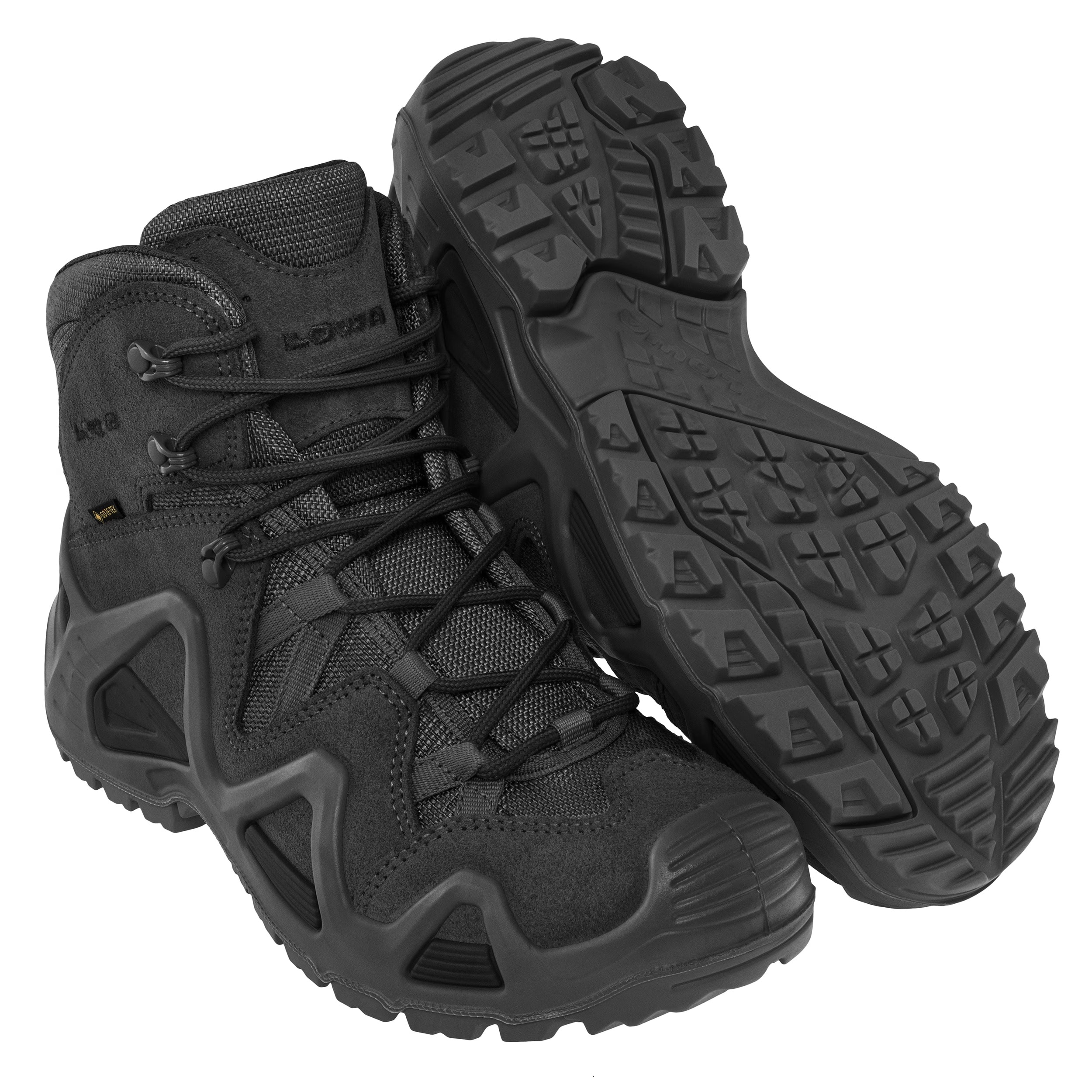 Черевики Zephyr GTX MID TF Black + Care Set Lowa для чищення взуття - набір