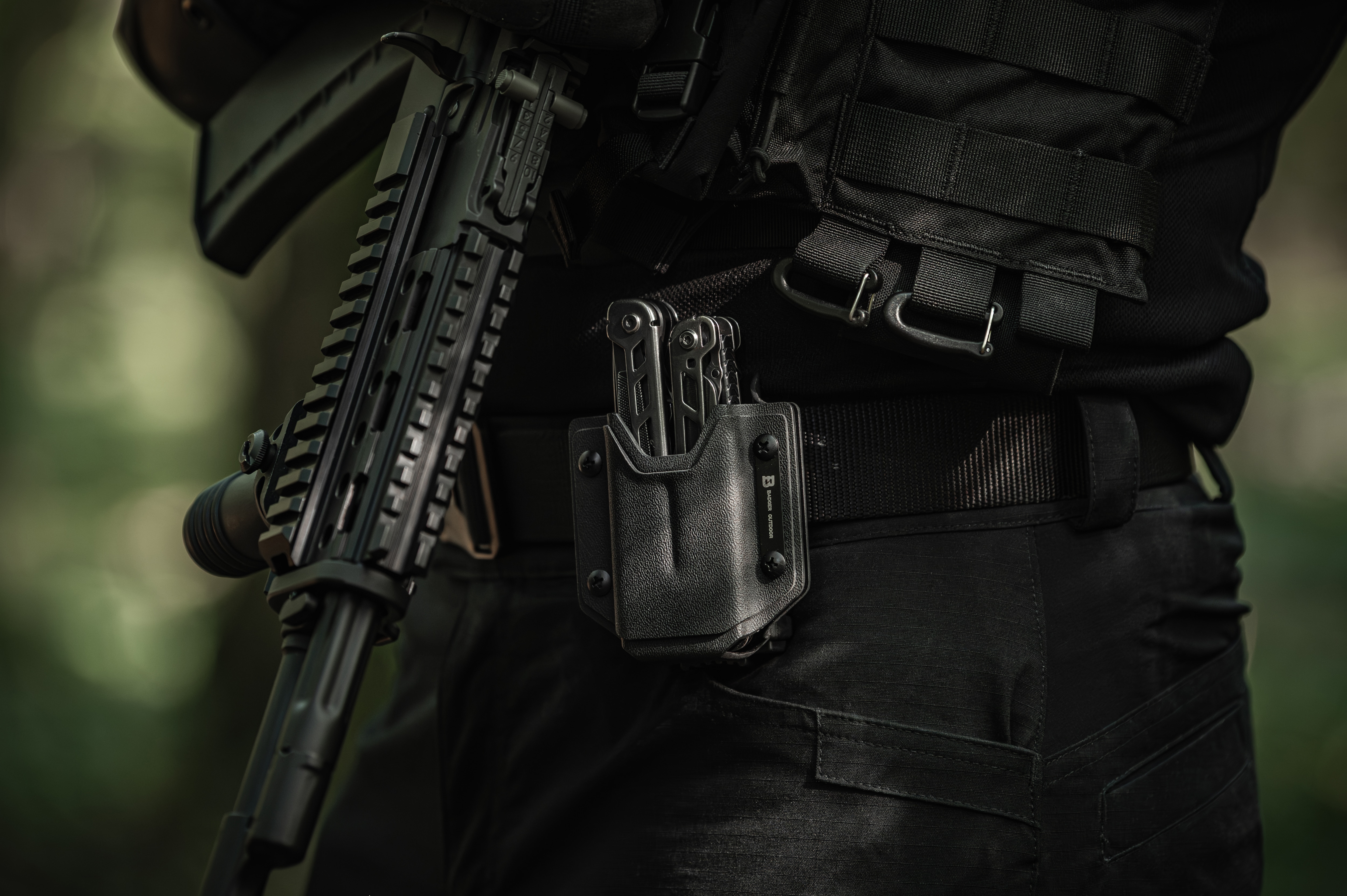Кобура Badger Outdoor Multitool Tactical Holster X - Black