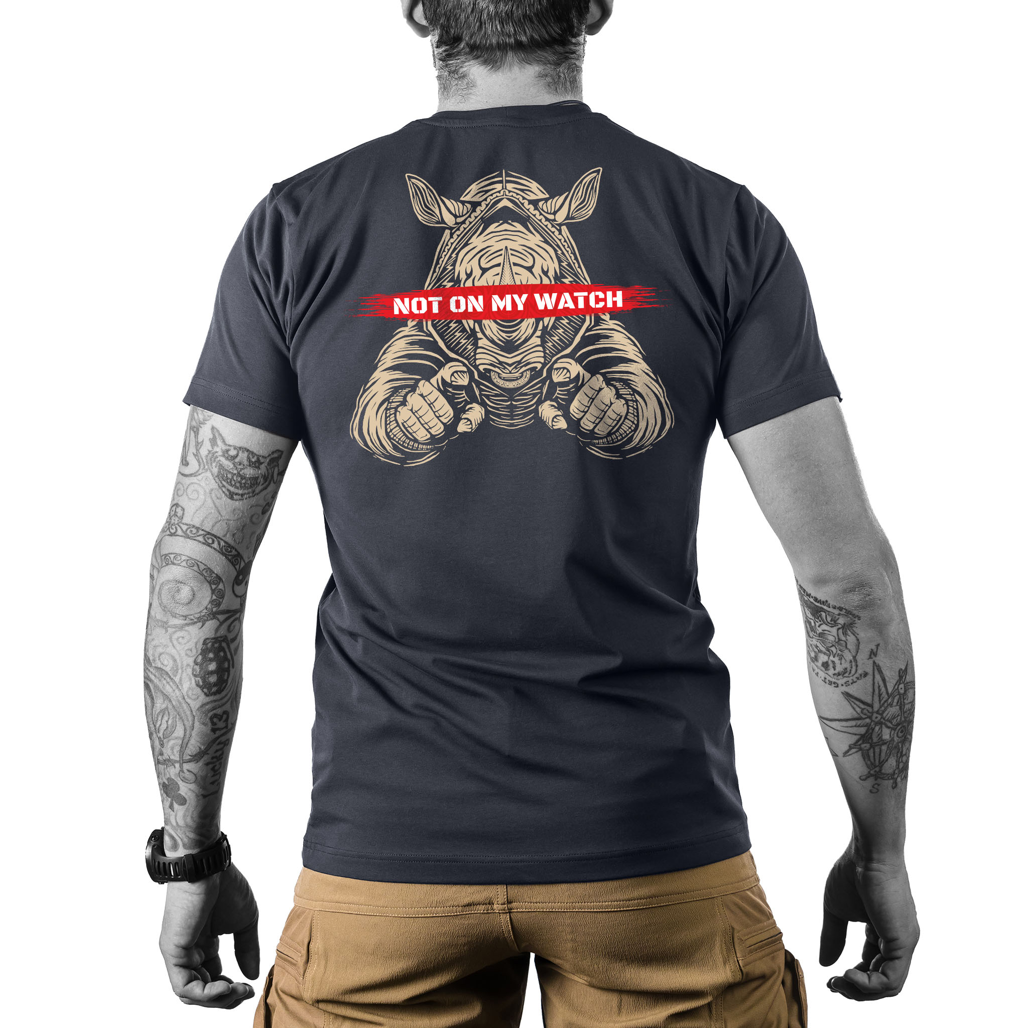 Koszulka T-shirt UF PRO Not On My Watch Tee - Black