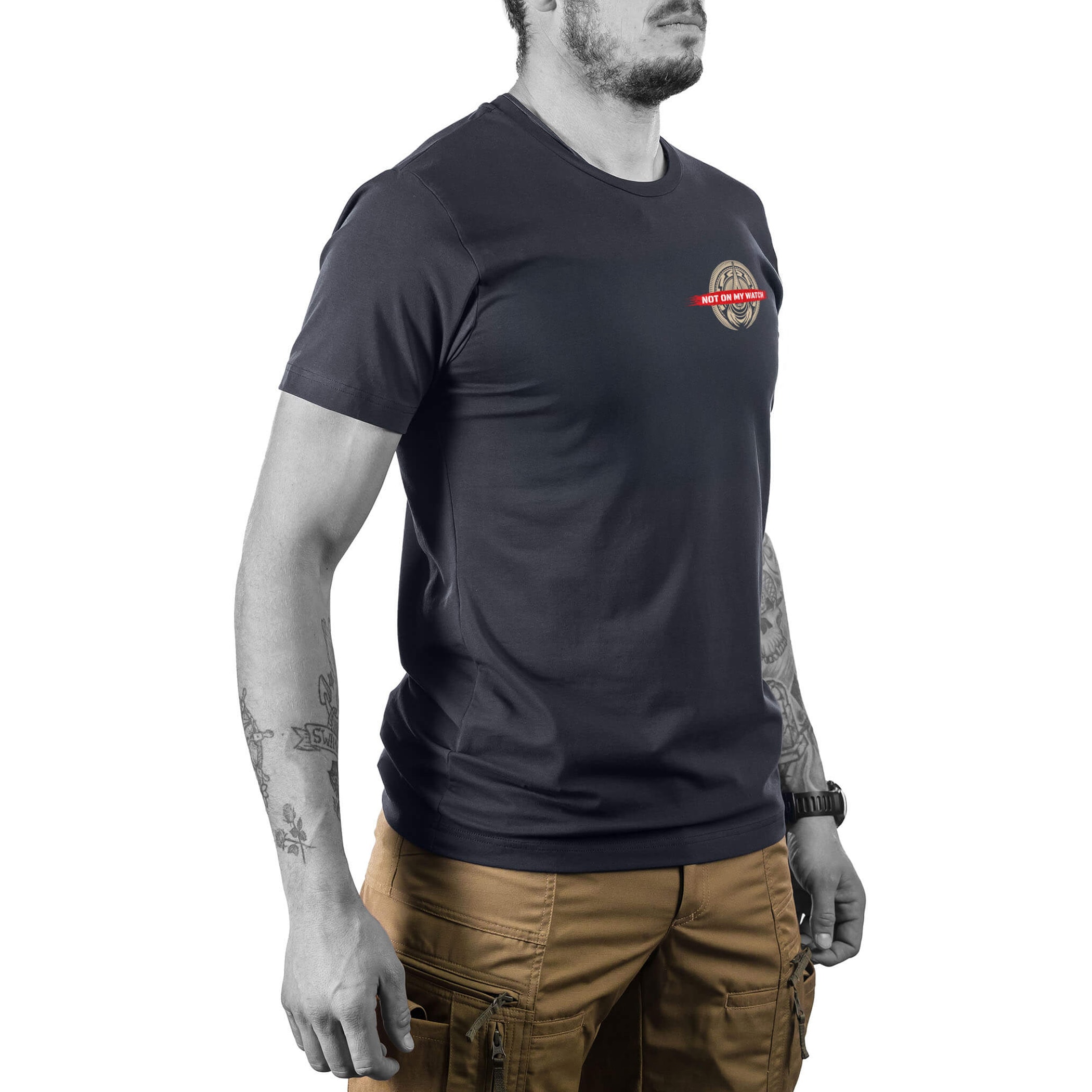 Koszulka T-shirt UF PRO Not On My Watch Tee - Black