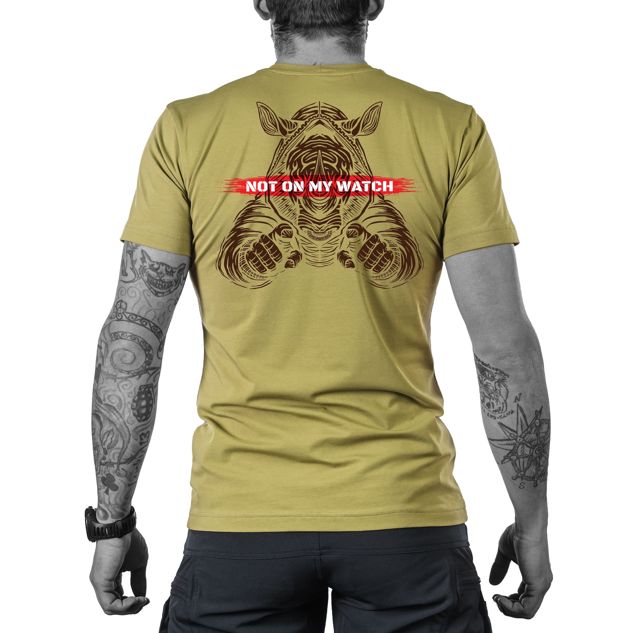 Koszulka T-shirt UF PRO Not On My Watch Tee - Moss Green