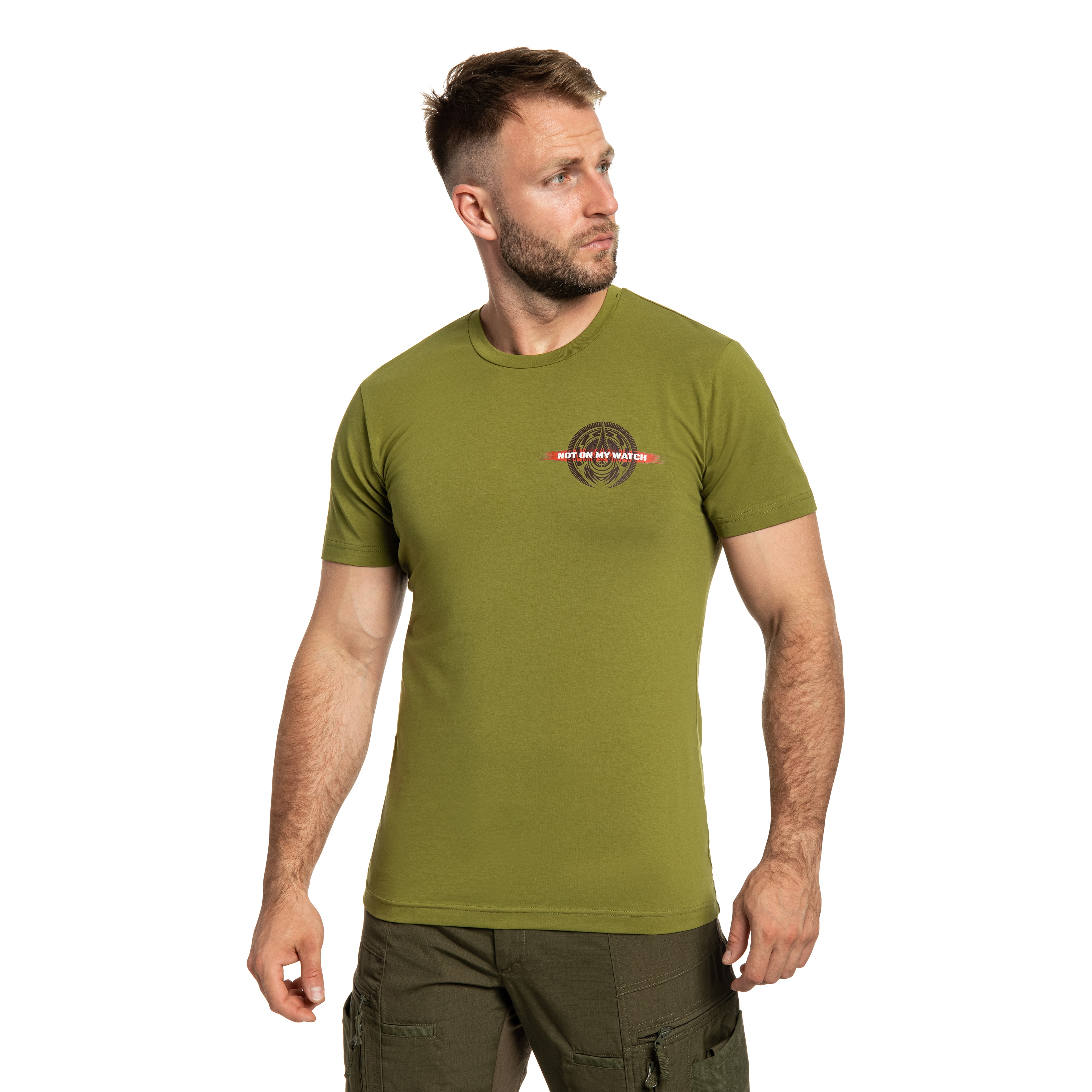 Koszulka T-shirt UF PRO Not On My Watch Tee - Moss Green