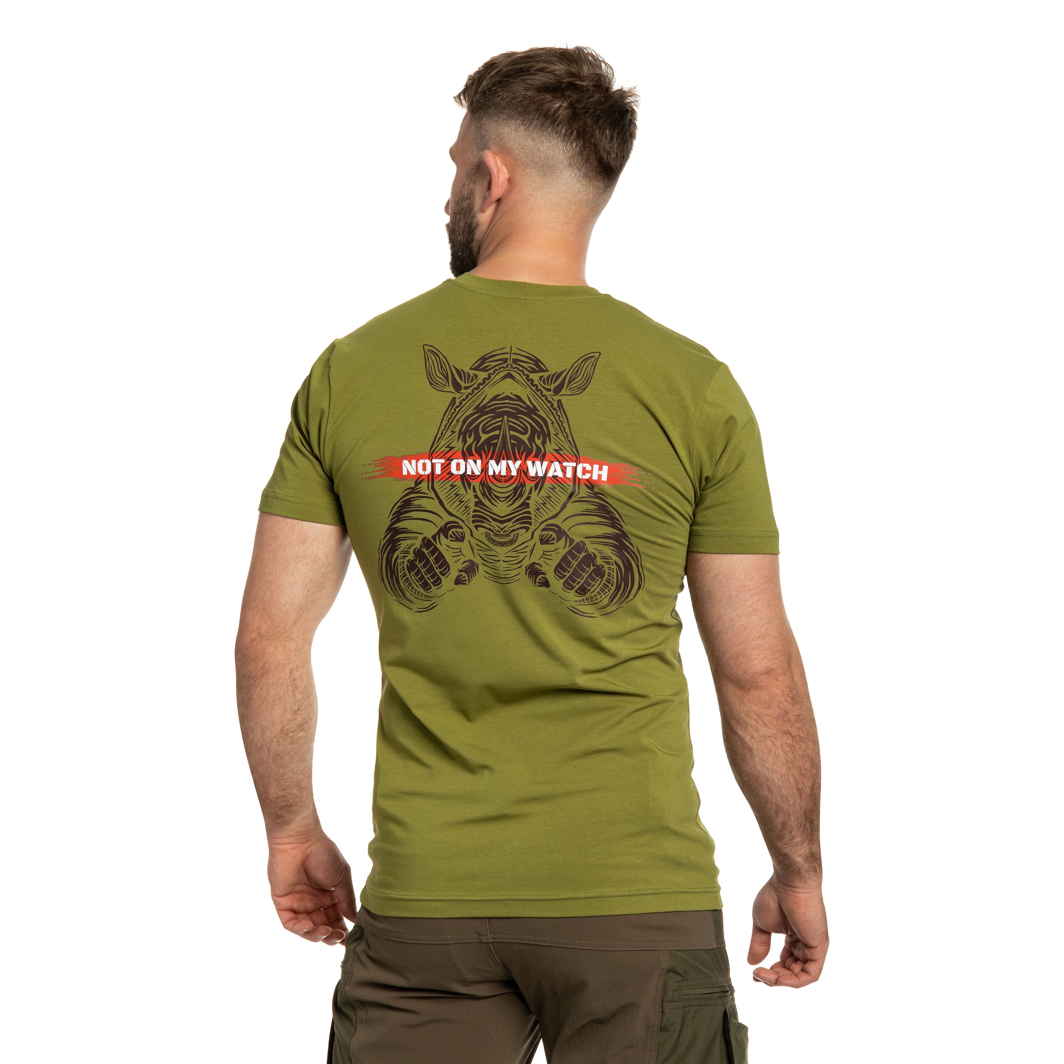 Koszulka T-shirt UF PRO Not On My Watch Tee - Moss Green
