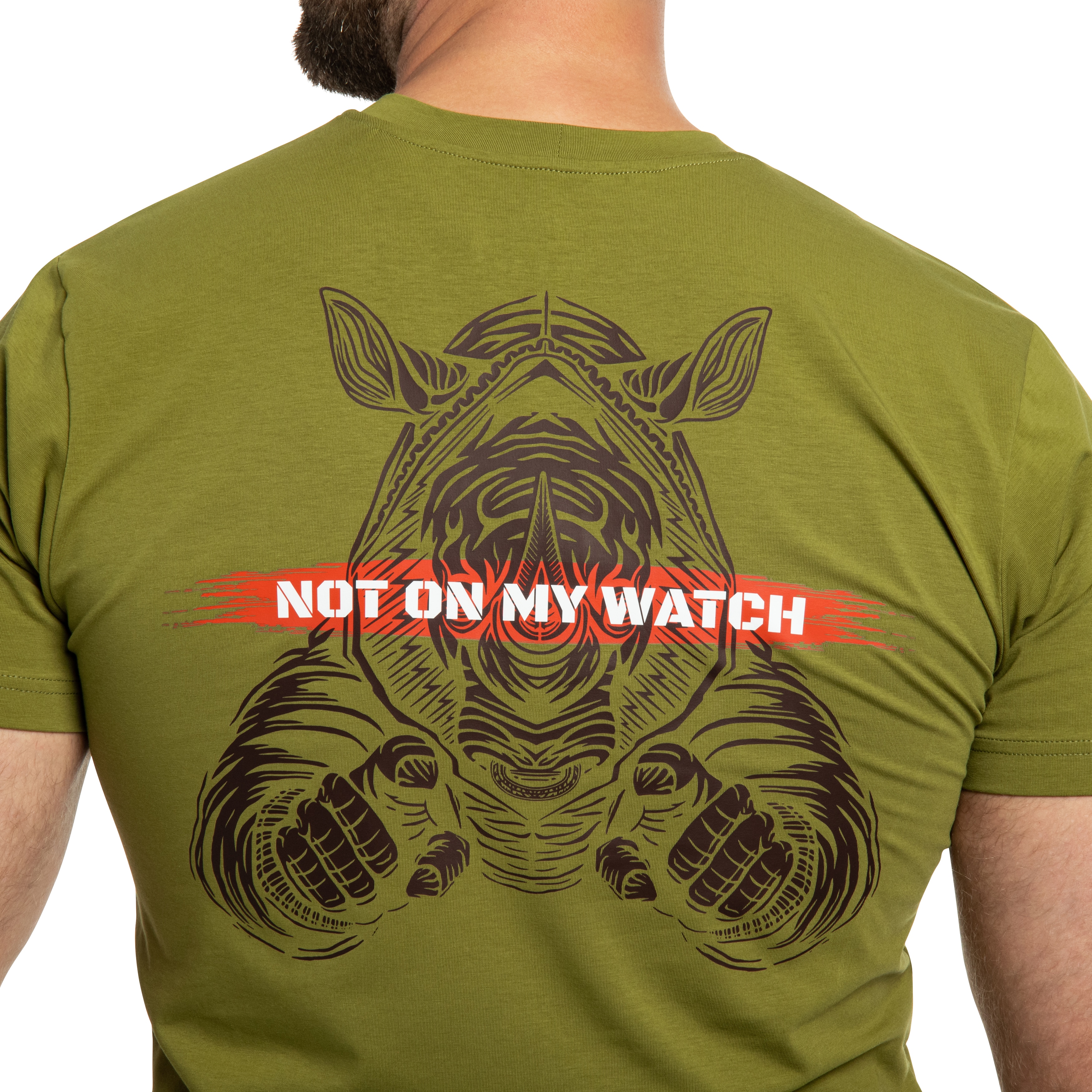 Koszulka T-shirt UF PRO Not On My Watch Tee - Moss Green