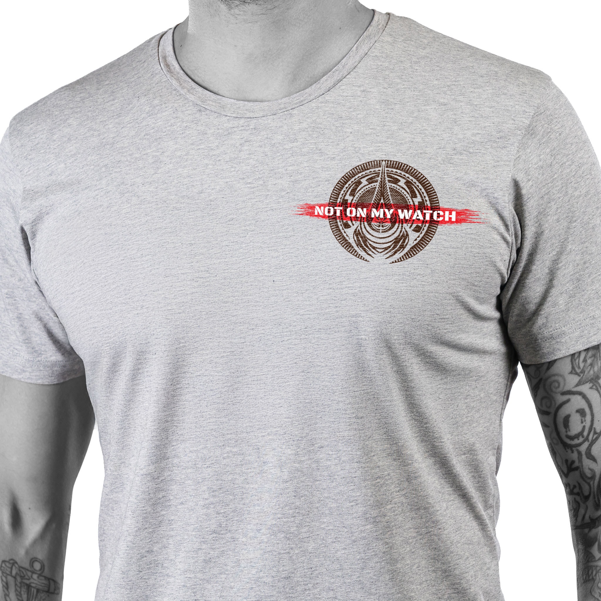 Koszulka T-shirt UF PRO Not On My Watch Tee - Jet Grey