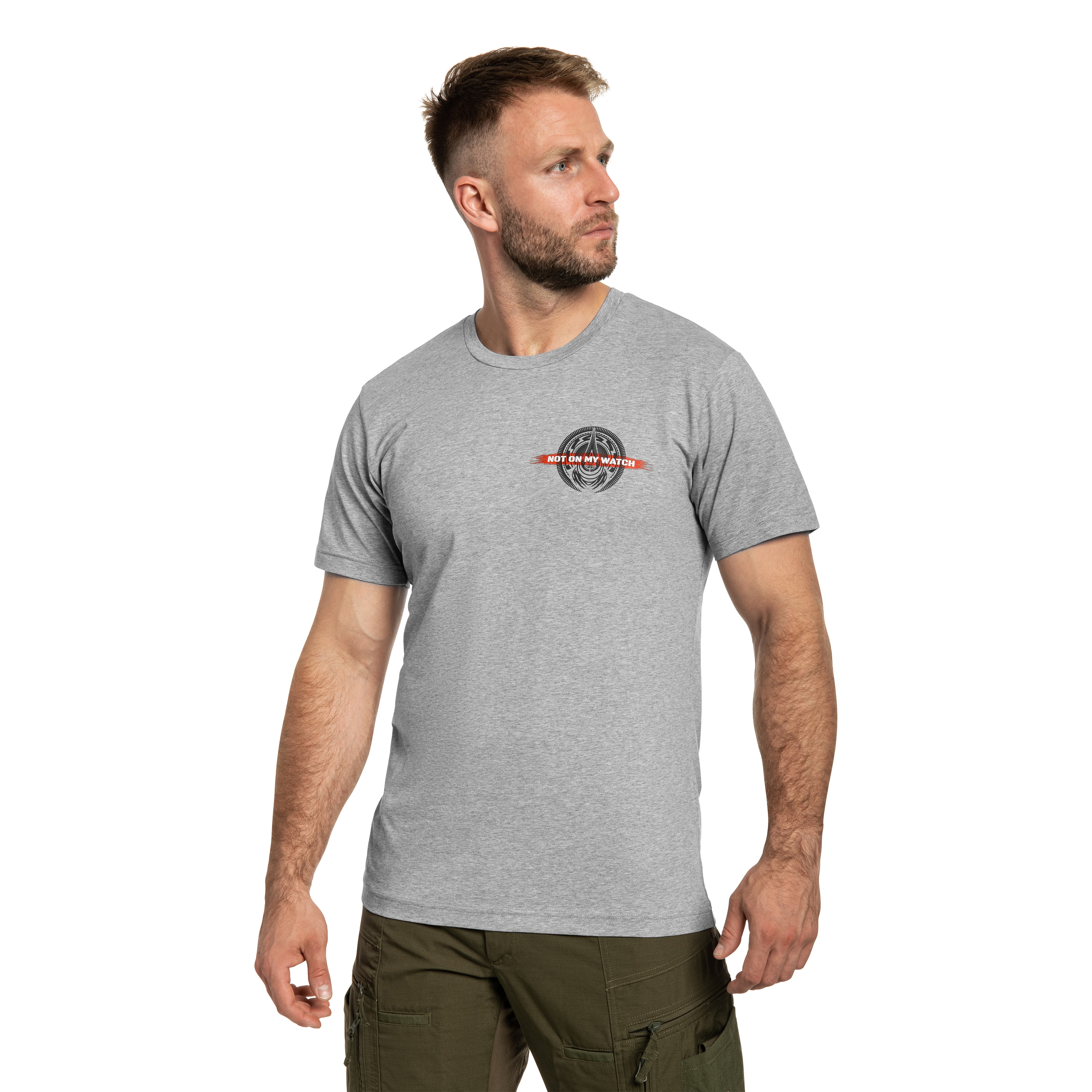 Koszulka T-shirt UF PRO Not On My Watch Tee - Jet Grey