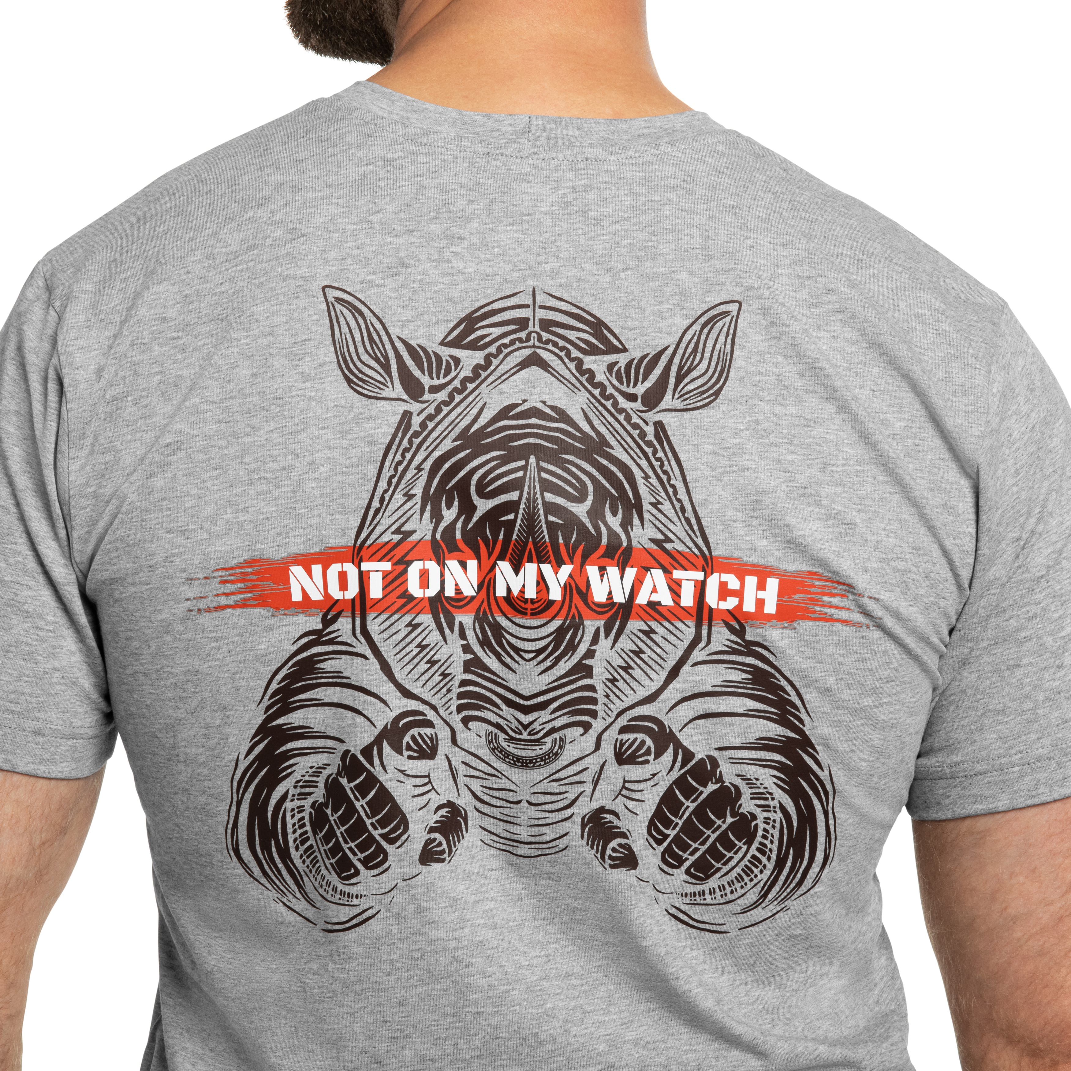 Koszulka T-shirt UF PRO Not On My Watch Tee - Jet Grey