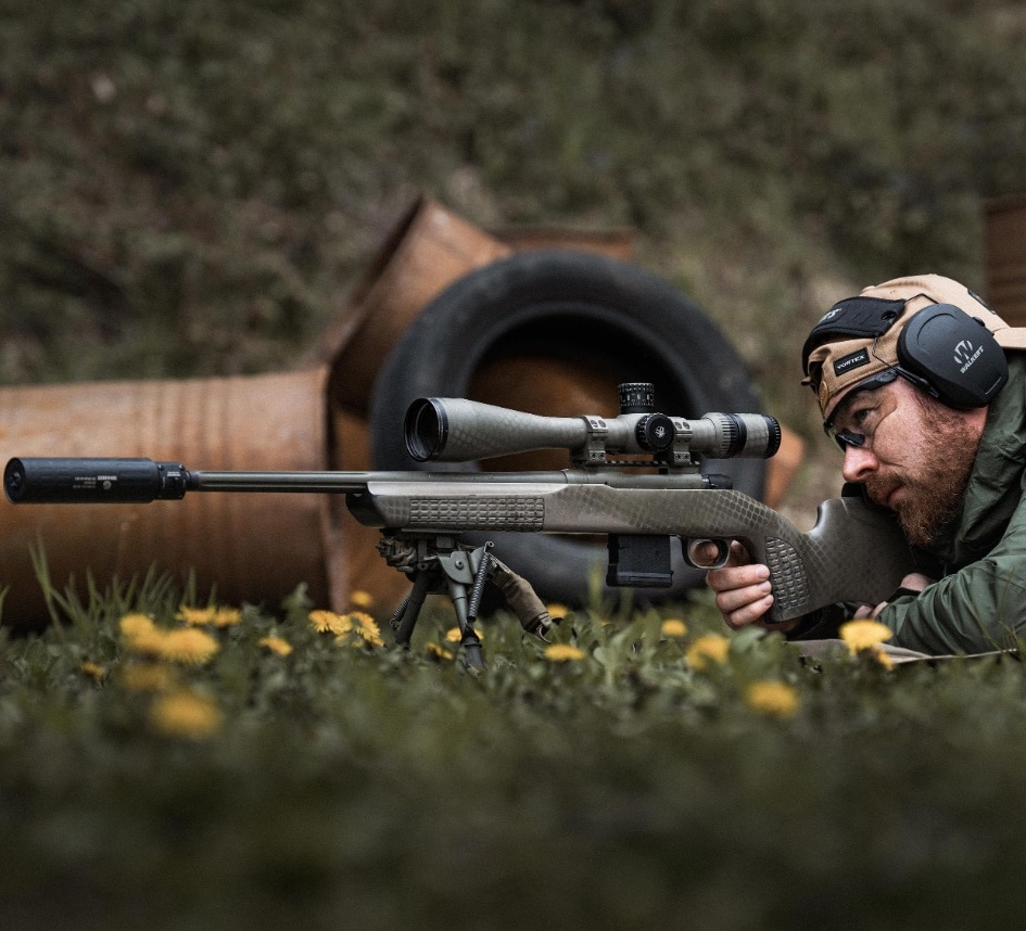 Глушник Gomander Tactinox QD-Lock L 5,56 мм M26x1,5 - Чорний