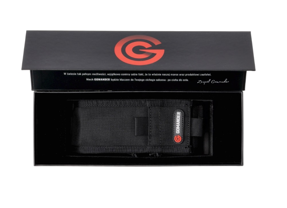 Глушник Gomander Tactinox QD-Lock L 5,56 мм M26x1,5 - Чорний
