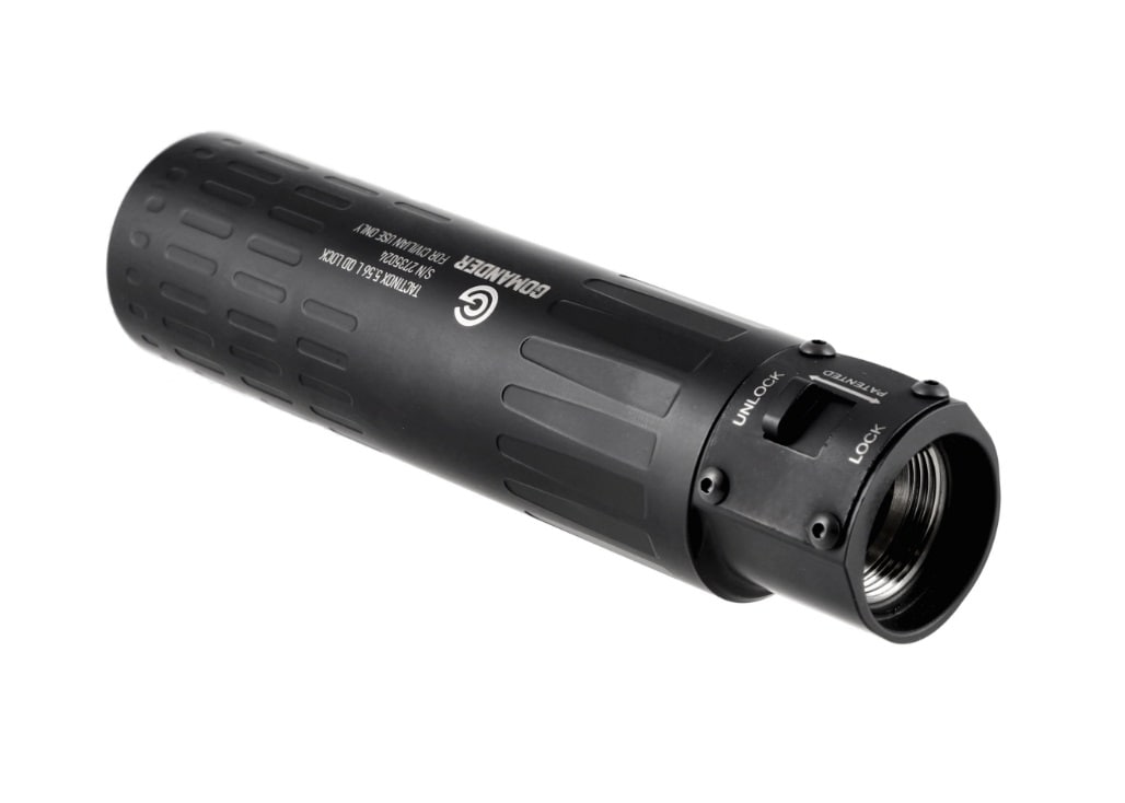 Глушник Gomander Tactinox QD-Lock L 5,56 мм M26x1,5 - Чорний