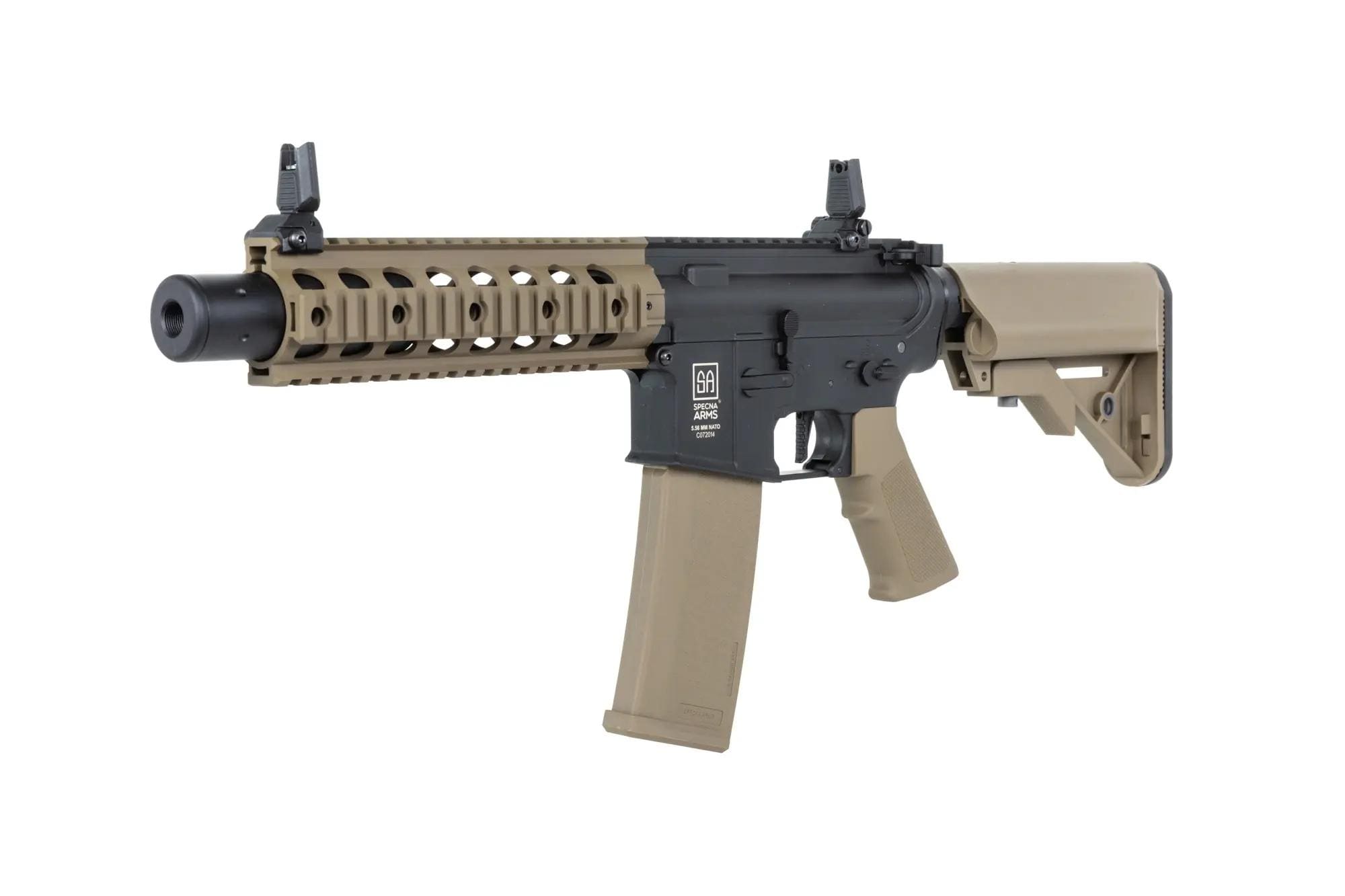 Karabinek szturmowy AEG Specna Arms SA-C05 CORE HAL ETU Gen. 2 - Half-Tan