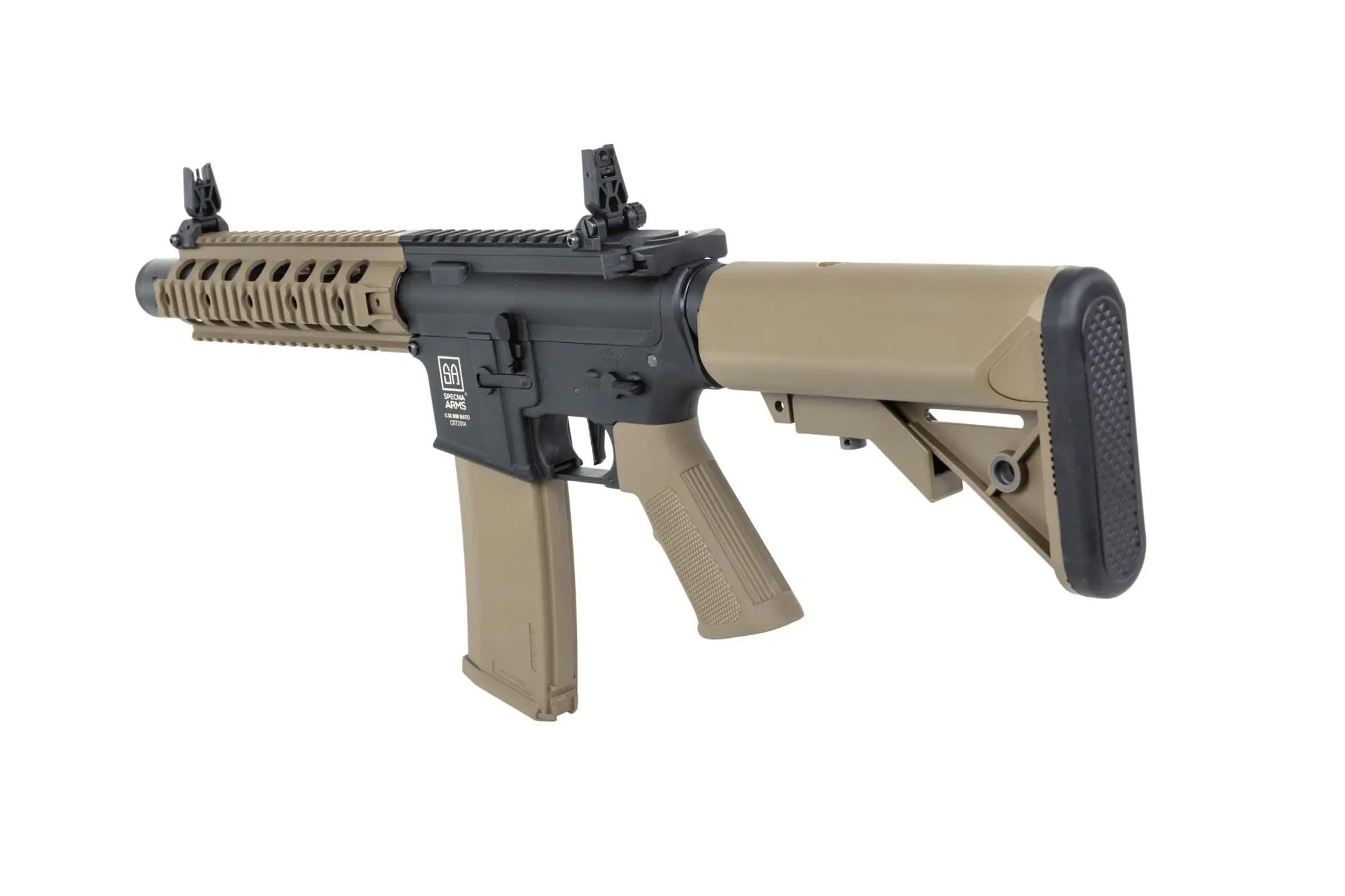 Karabinek szturmowy AEG Specna Arms SA-C05 CORE HAL ETU Gen. 2 - Half-Tan