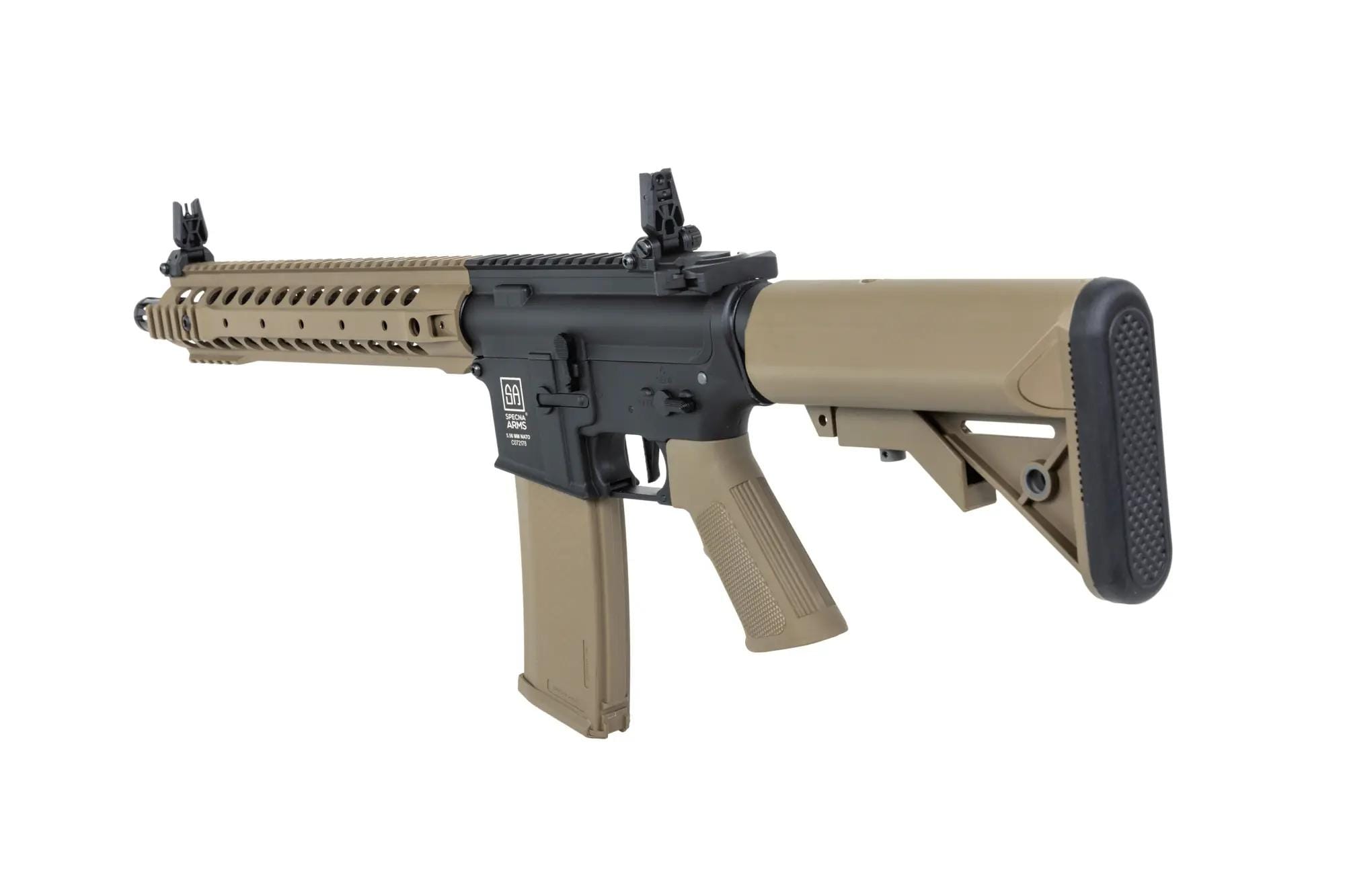 Karabinek szturmowy AEG Specna Arms SA-C06 CORE HAL ETU Gen. 2 - Half-Tan