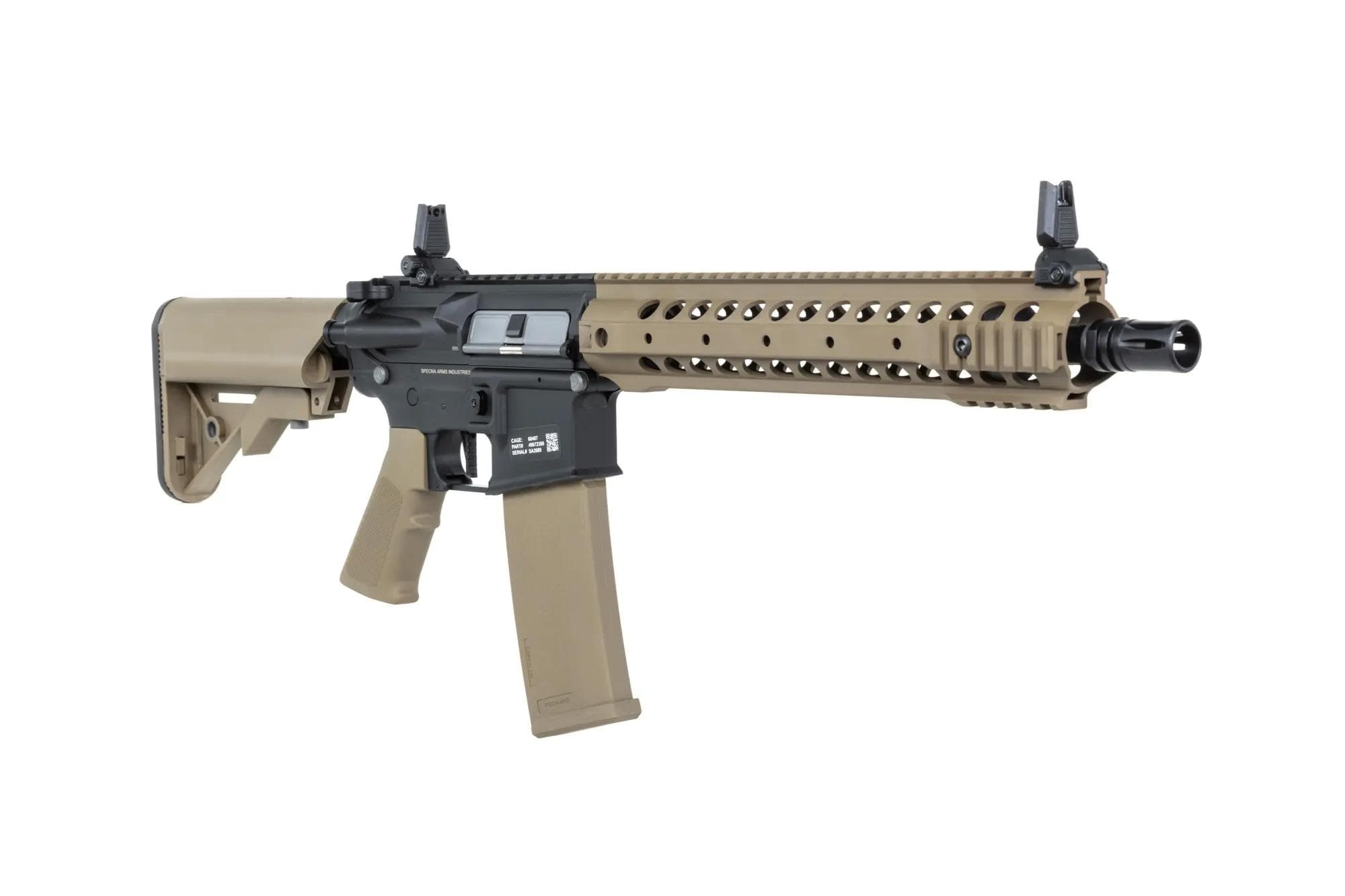Karabinek szturmowy AEG Specna Arms SA-C06 CORE HAL ETU Gen. 2 - Half-Tan
