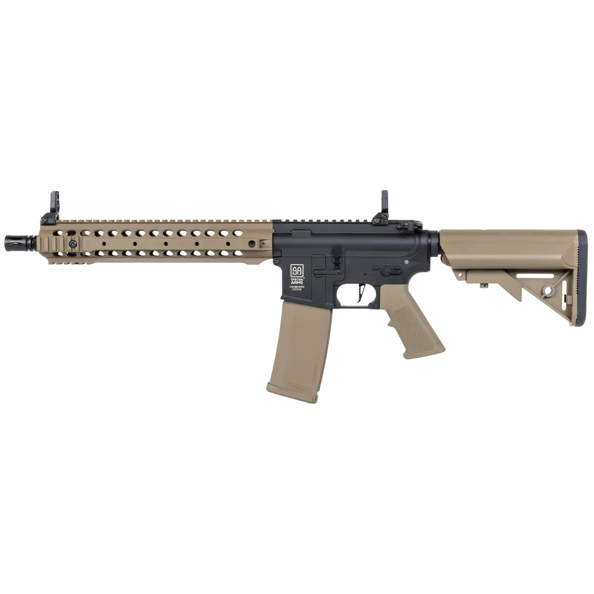 Karabinek szturmowy AEG Specna Arms SA-C06 CORE HAL ETU Gen. 2 - Half-Tan
