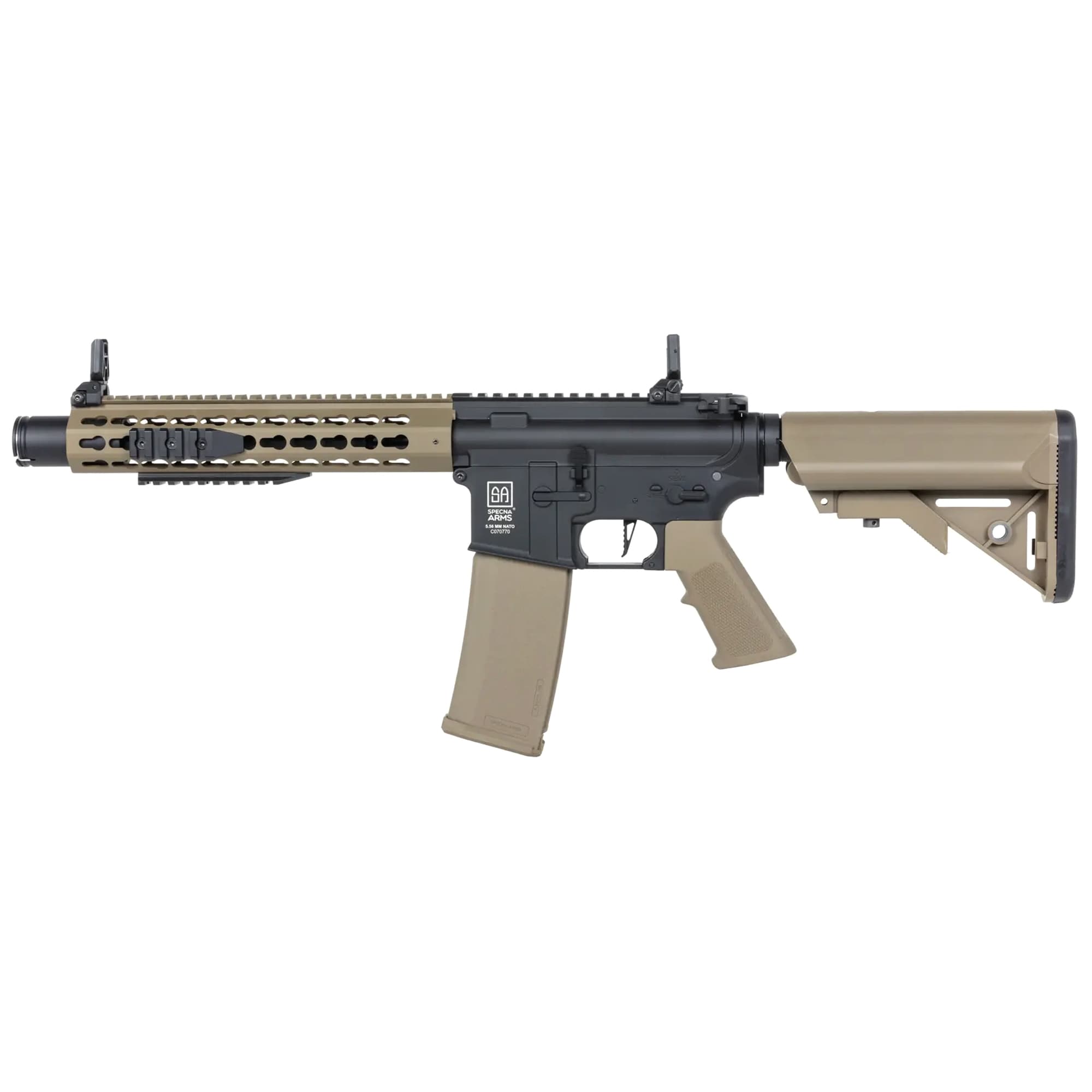 Karabinek szturmowy AEG Specna Arms SA-C07 CORE HAL ETU Gen.2 - Half-Tan