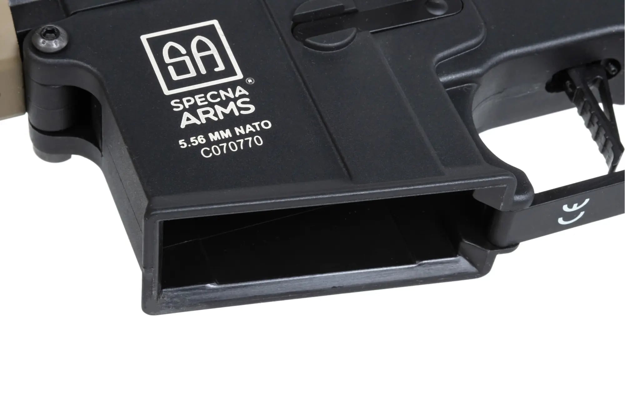 Karabinek szturmowy AEG Specna Arms SA-C07 CORE HAL ETU Gen.2 - Half-Tan