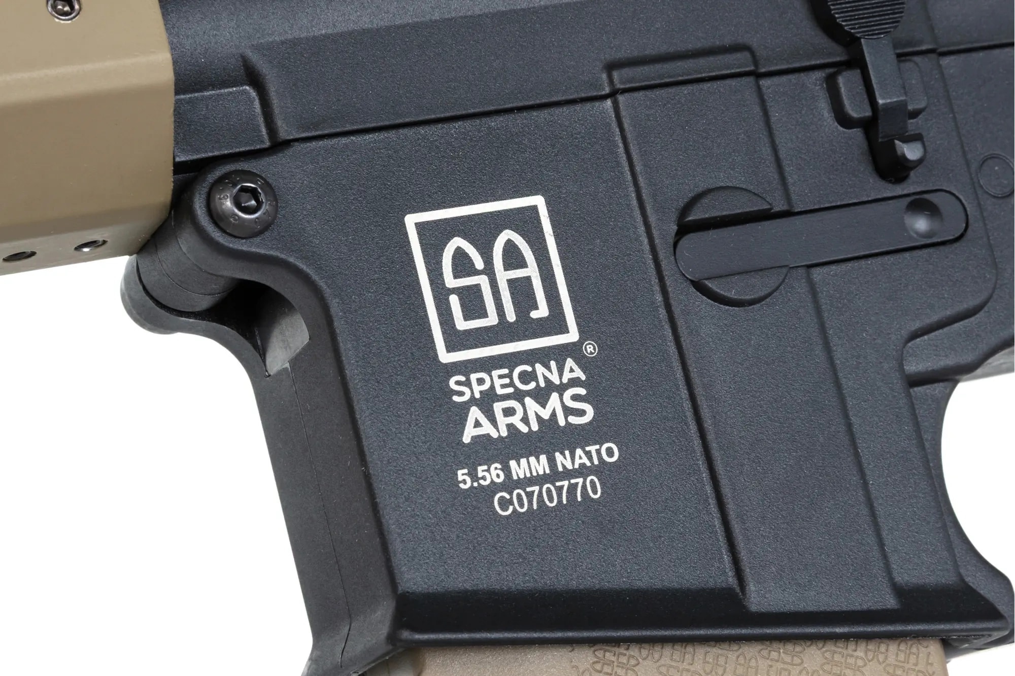 Karabinek szturmowy AEG Specna Arms SA-C07 CORE HAL ETU Gen.2 - Half-Tan
