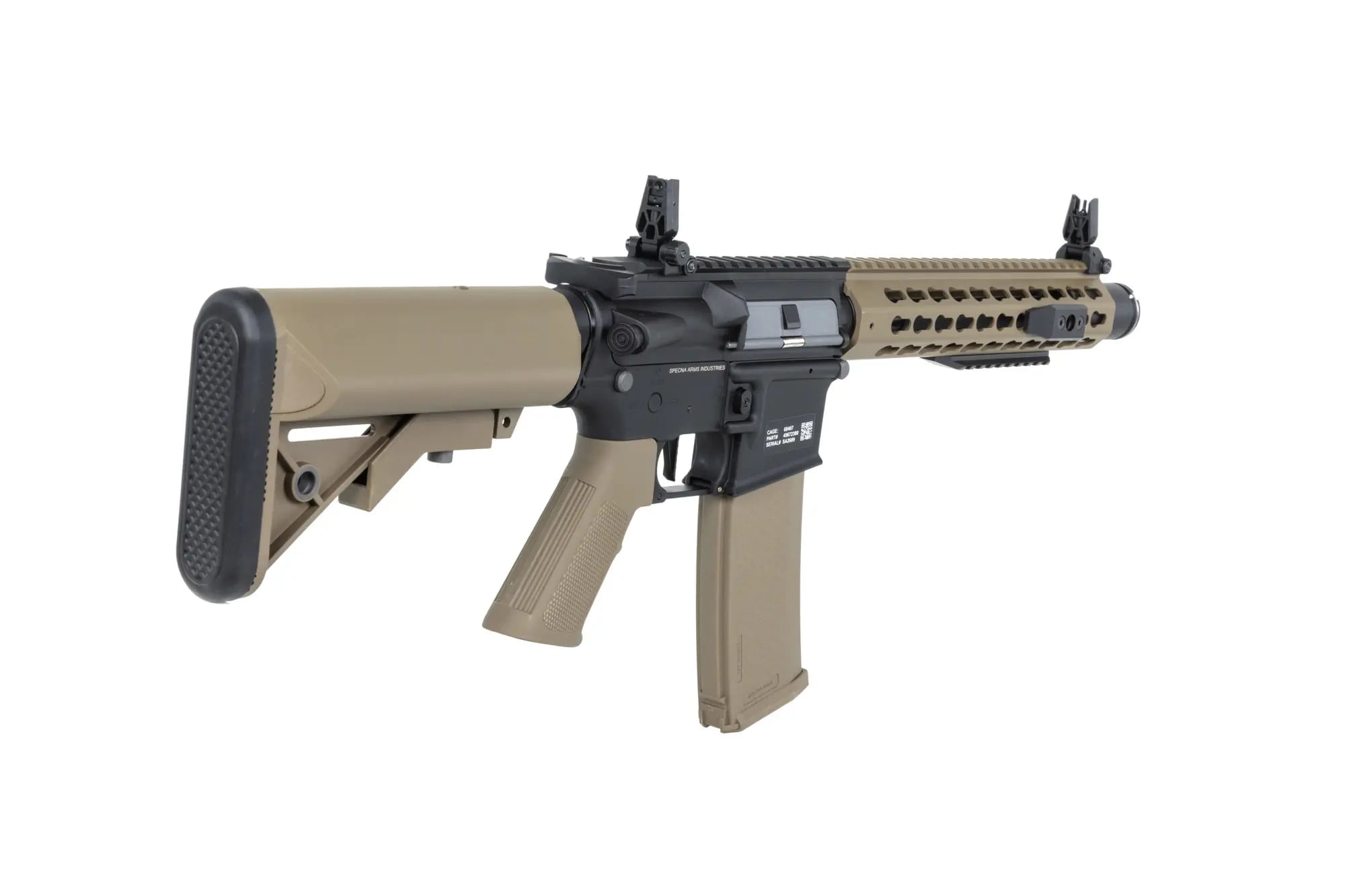 Karabinek szturmowy AEG Specna Arms SA-C07 CORE HAL ETU Gen.2 - Half-Tan